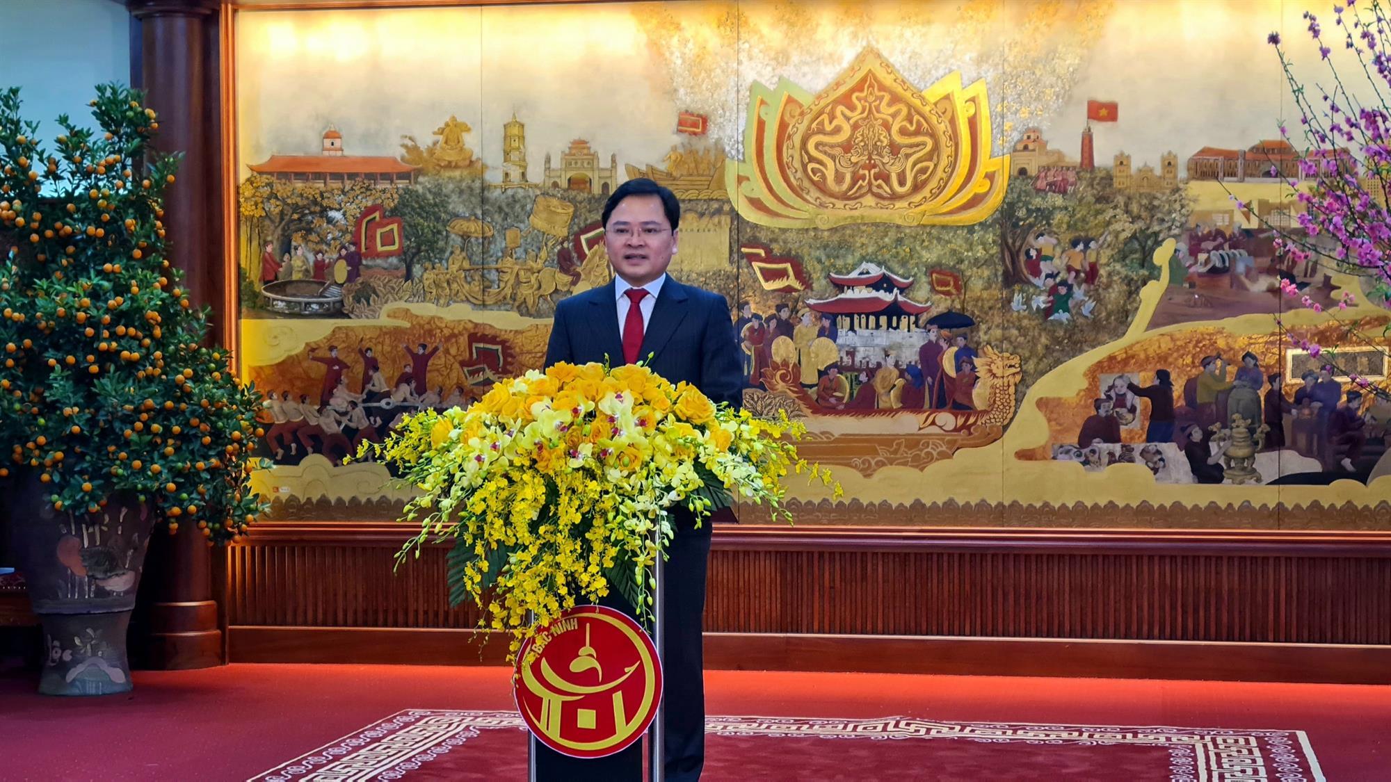 Bài phát biểu chúc mừng năm mới - Xuân Giáp Thìn 2024  của đồng chí Bí thư Tỉnh ủy Nguyễn Anh Tuấn