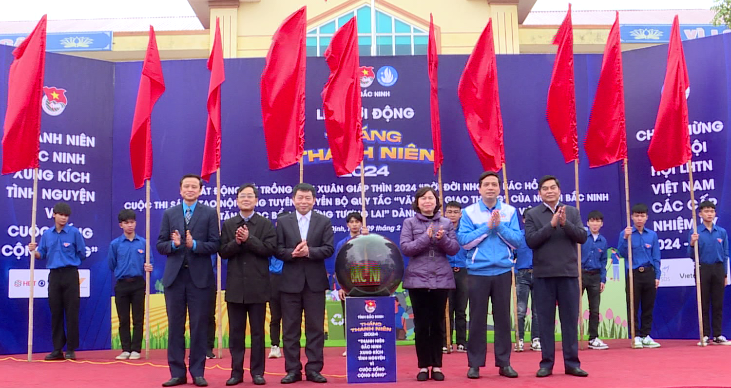 Bắc Ninh phát động Tháng Thanh niên năm 2024