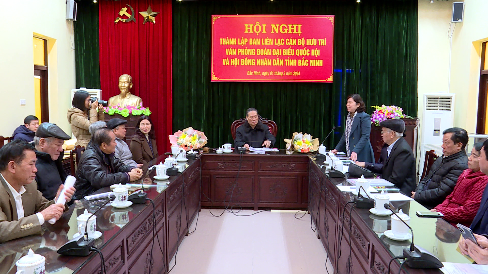 Thành lập Ban liên lạc cán bộ hưu trí Văn phòng đoàn Đại biểu Quốc hội và Hội đồng nhân dân tỉnh