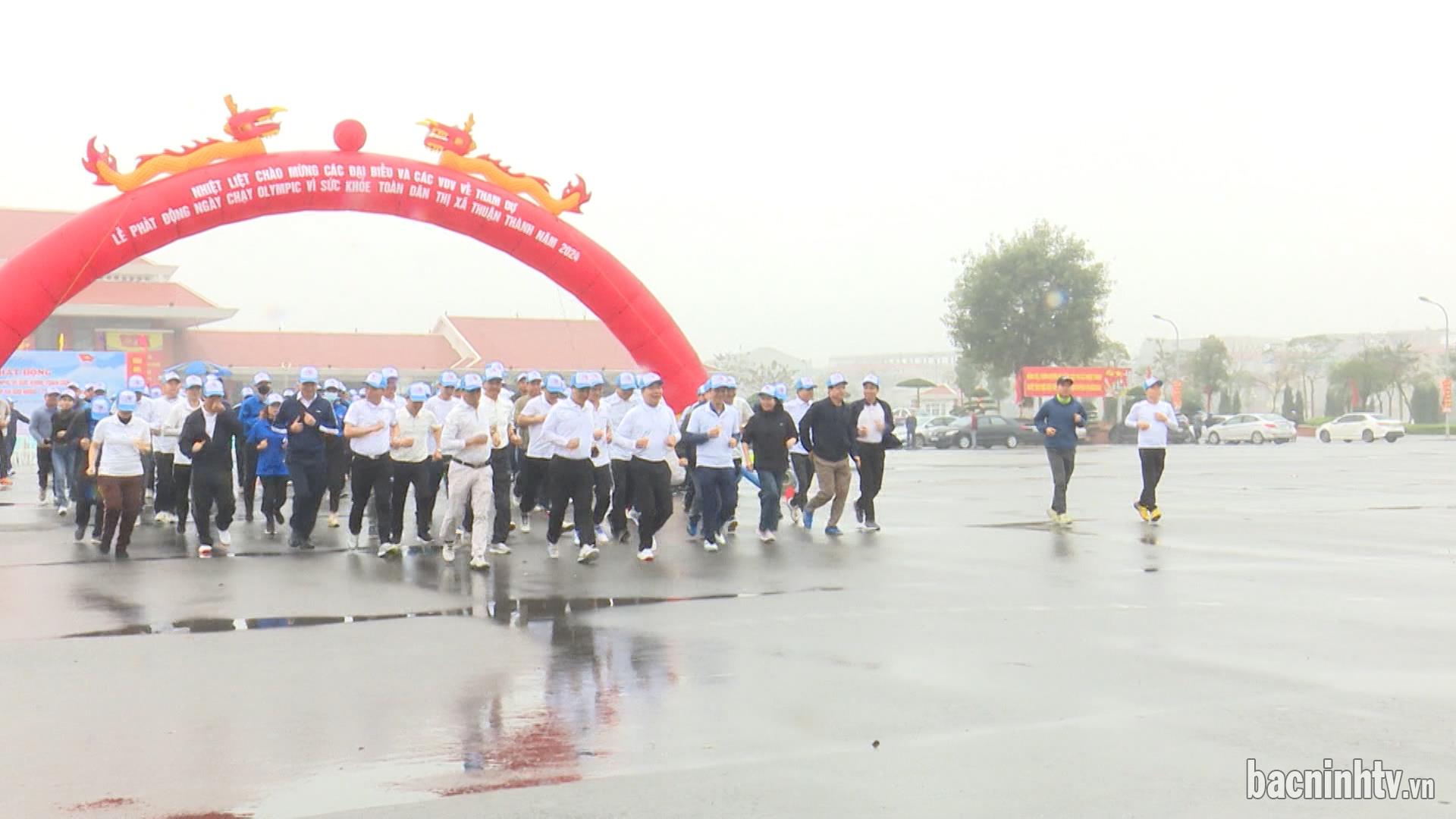 Thuận Thành phát động “Ngày chạy Olympic vì sức khỏe toàn dân” 2024 
