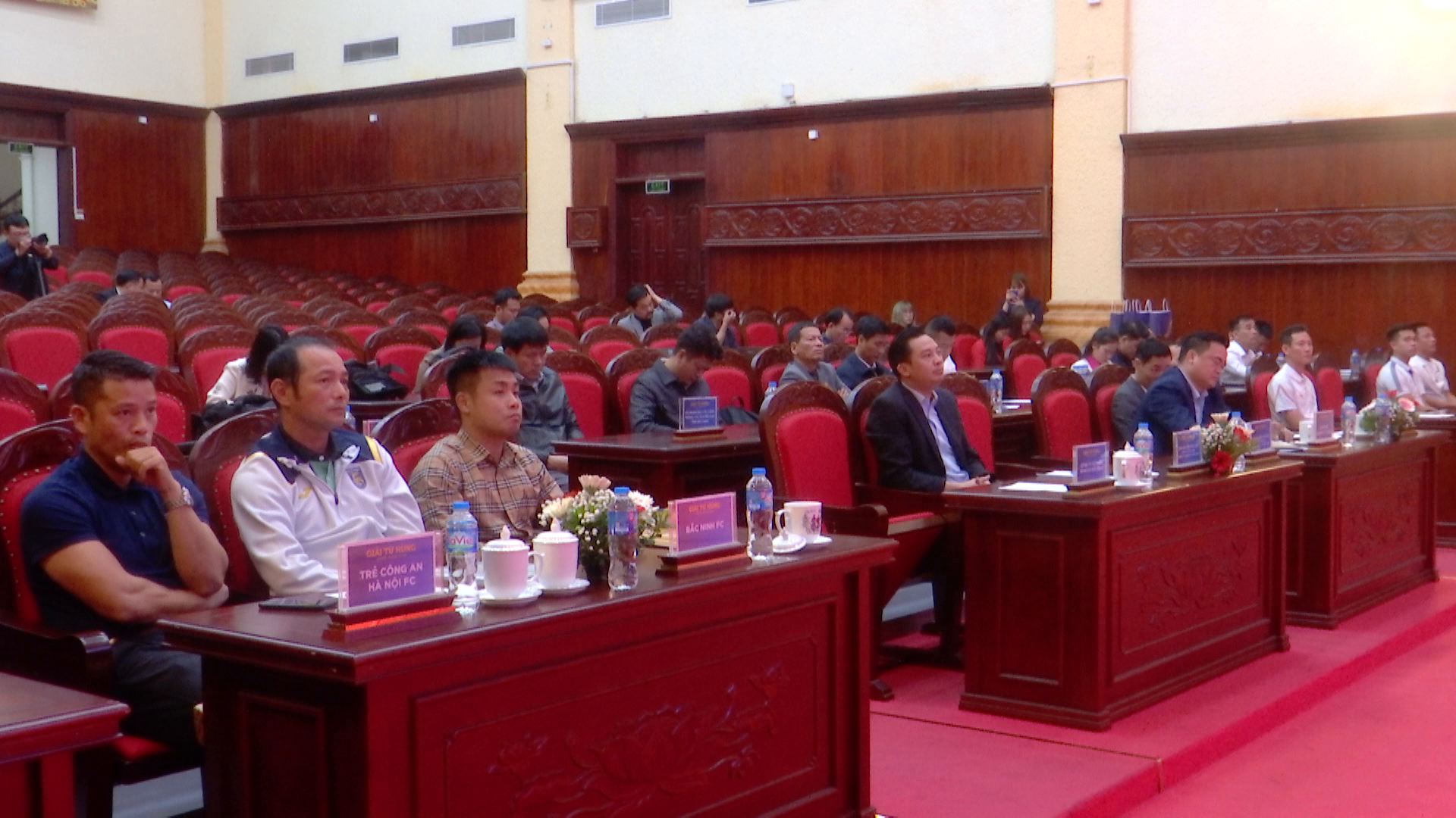 Họp báo Giải bóng đá Tứ Hùng chào xuân – Bắc Ninh 2024