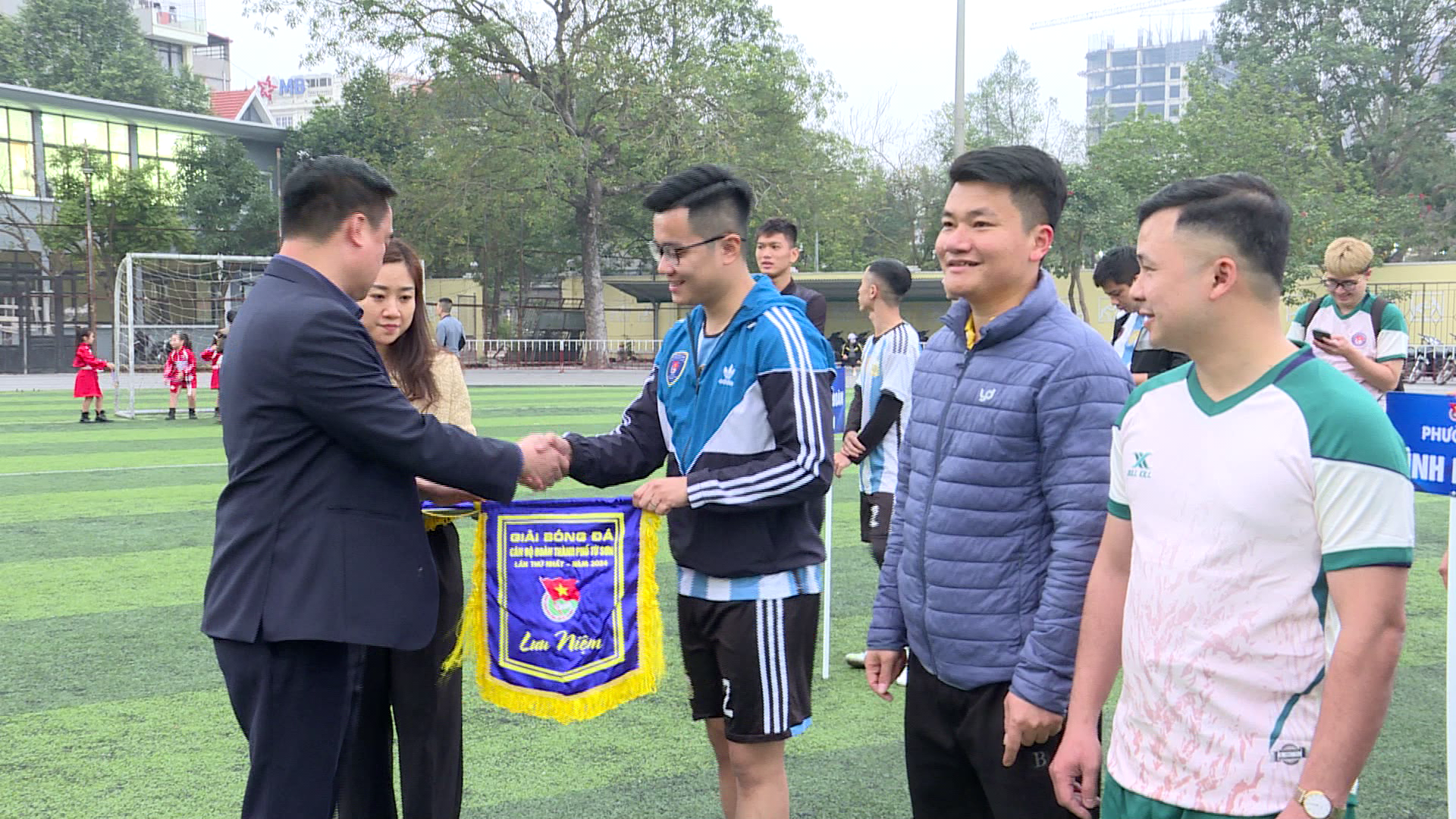Giải bóng đá cán bộ Đoàn thành phố Từ Sơn năm 2024