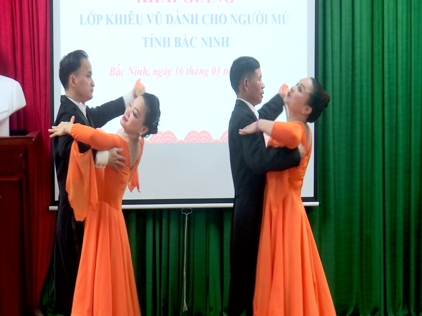 Khai giảng lớp học Khiêu vũ cho người khiếm thị           