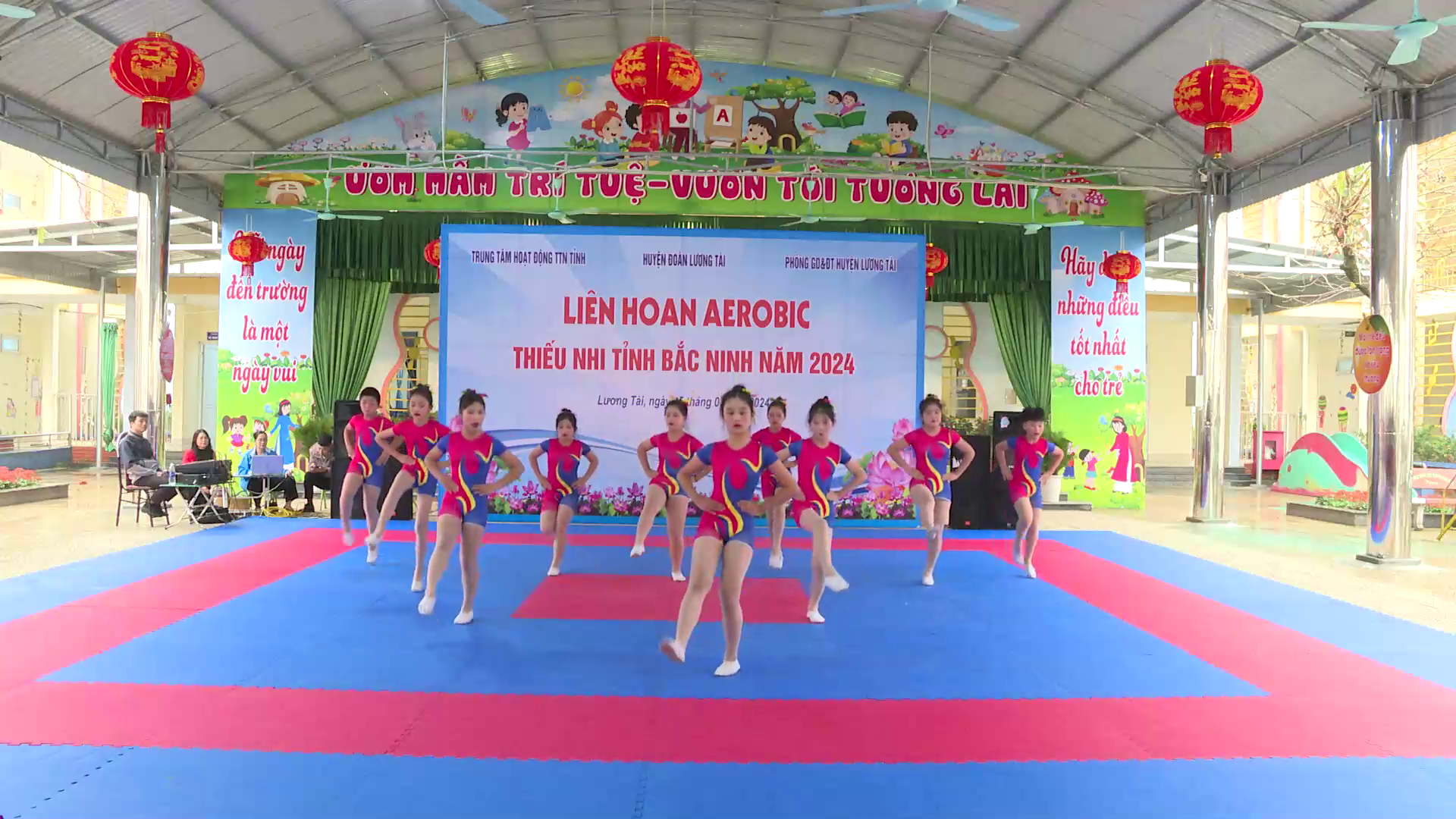 Liên hoan Aerobic thiếu nhi tỉnh Bắc Ninh tại Lương Tài 