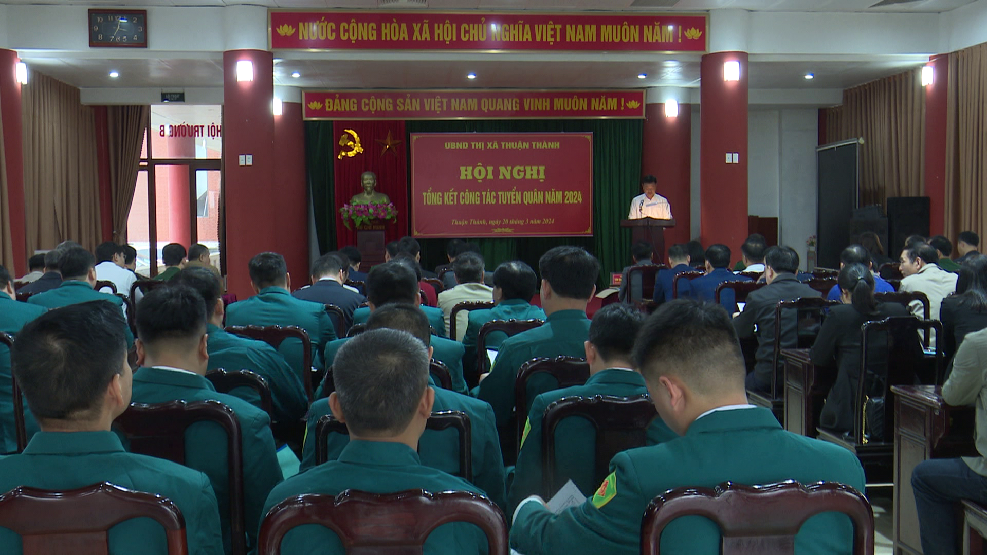 Thị xã Thuận Thành tổng kết công tác tuyển quân năm 2024