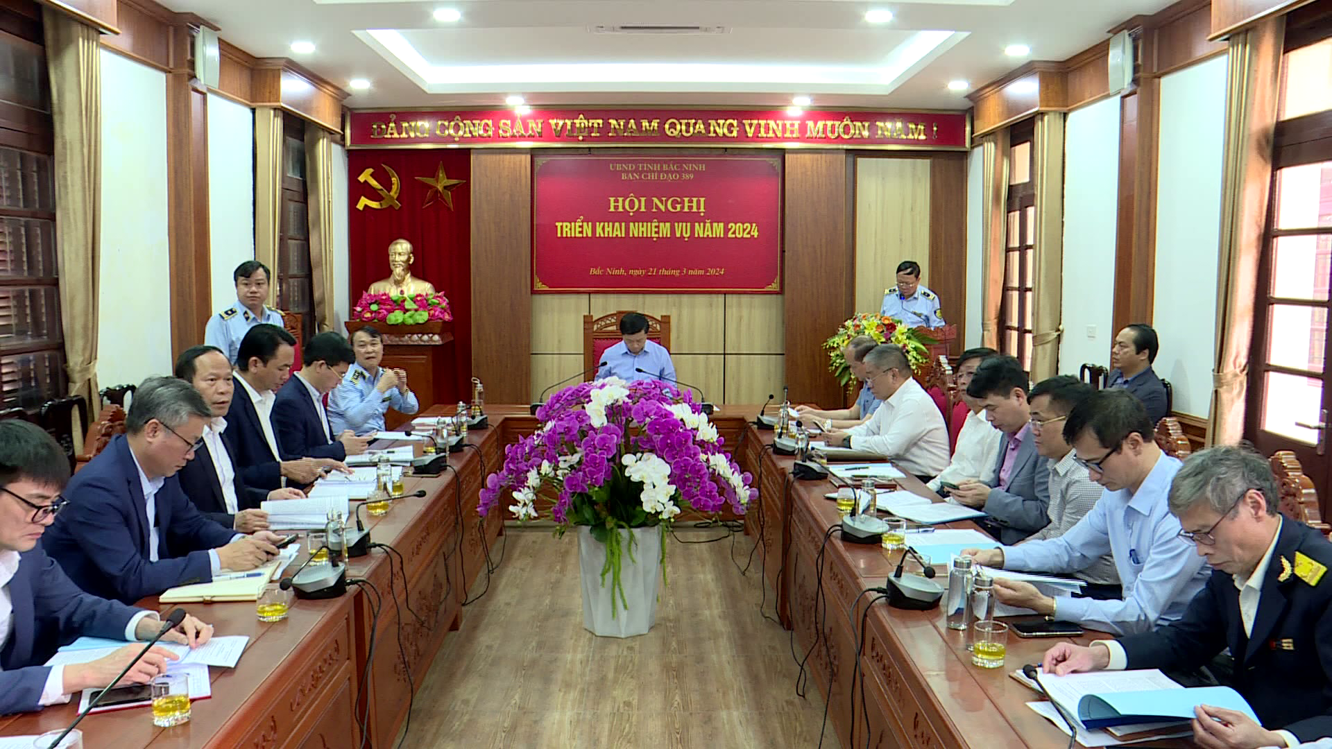 Ban Chỉ đạo 389 tỉnh Bắc Ninh triển khai nhiệm vụ    