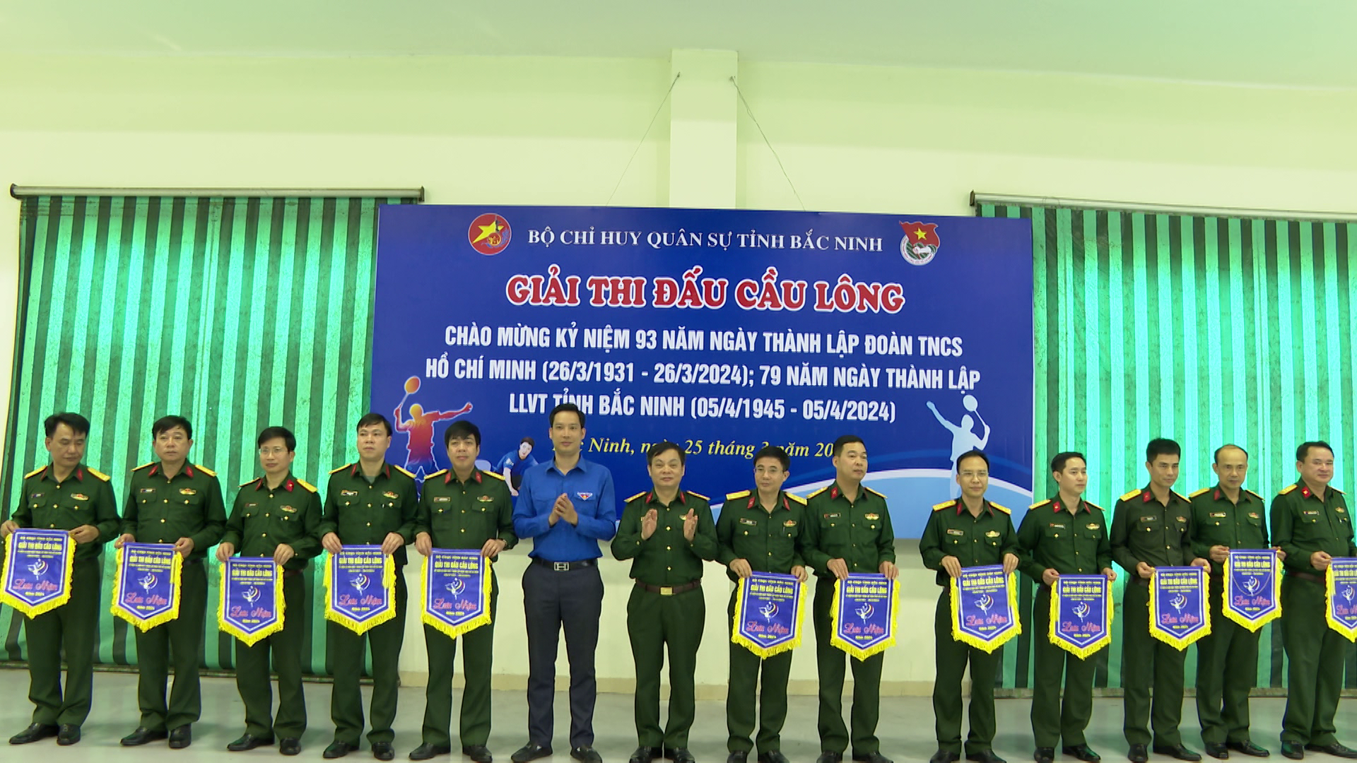Bộ CHQS tỉnh: Giải thể thao chào mừng 93 năm ngày thành lập Đoàn Thanh niên Cộng sản Hồ Chí Minh