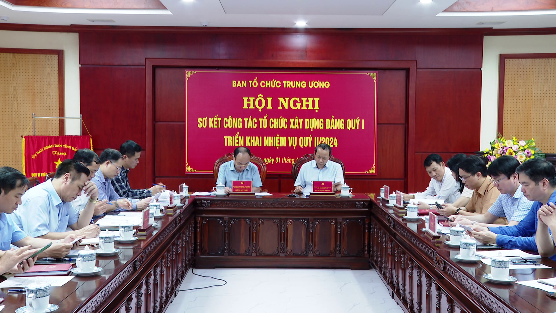 Sơ kết công tác tổ chức xây dựng Đảng quý I/2024