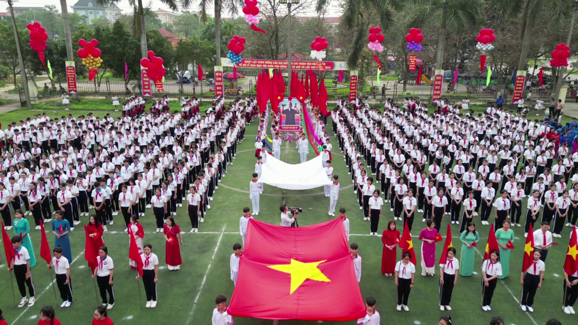 Khai mạc Hội khỏe Phù Đổng thị xã Quế Võ lần thứ X năm 2024