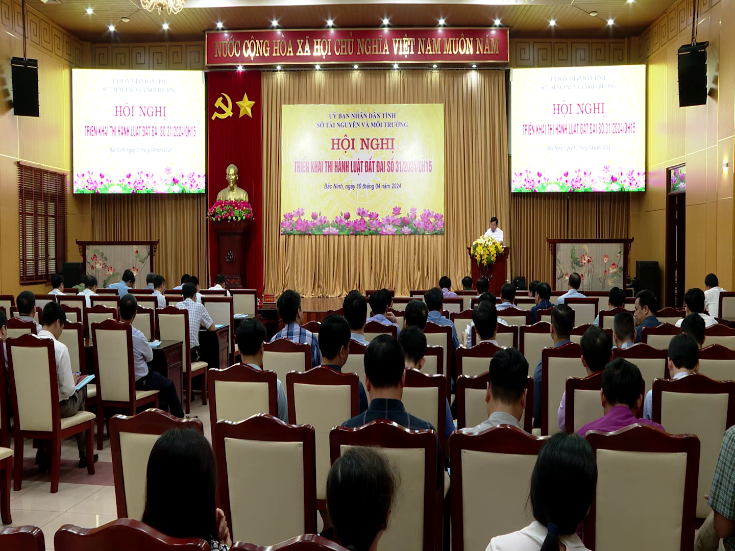 Hội nghị triển khai Luật Đất đai năm 2024