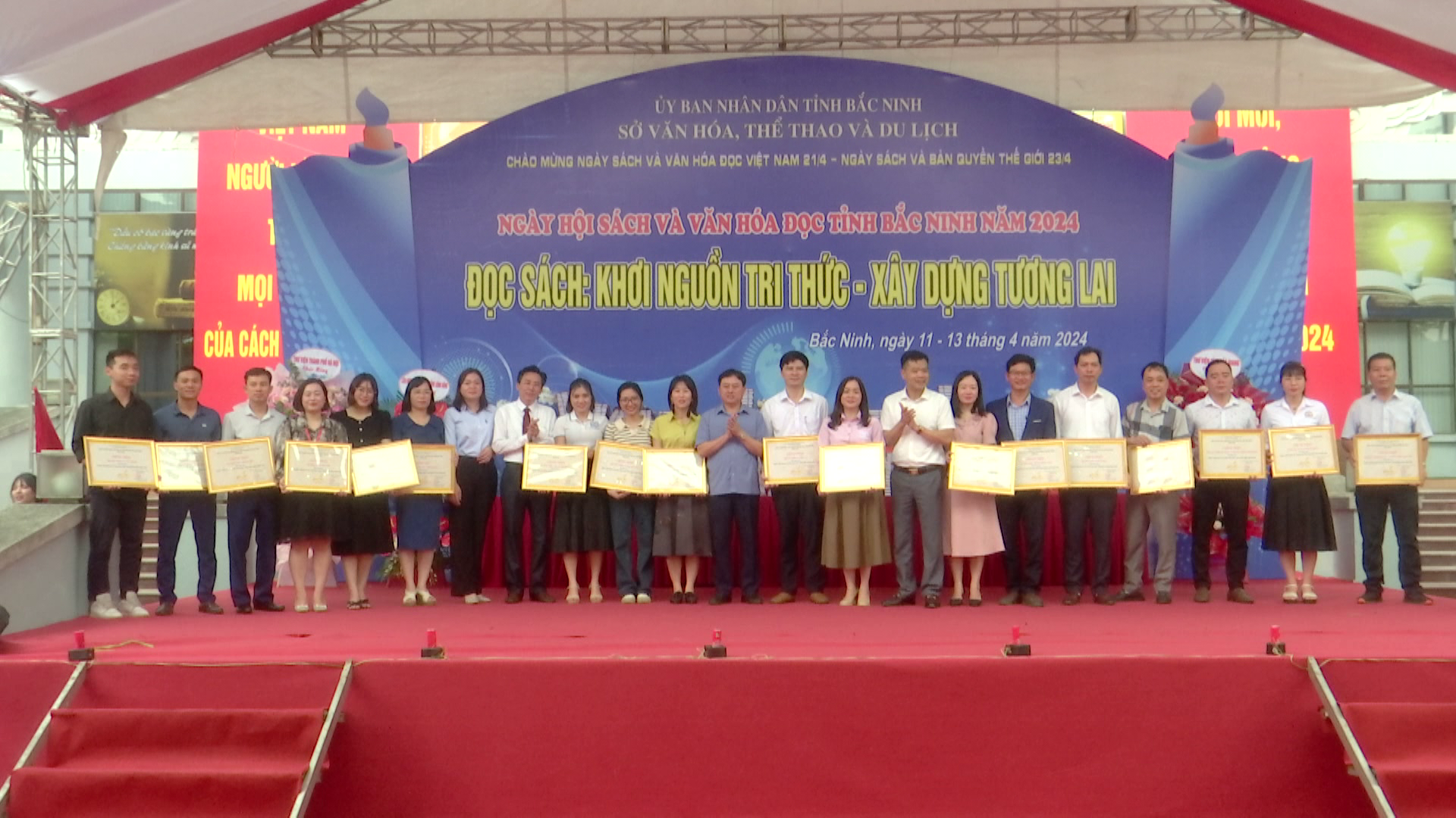 Sôi nổi các hoạt động trong Ngày hội Sách và Văn hóa đọc năm 2024