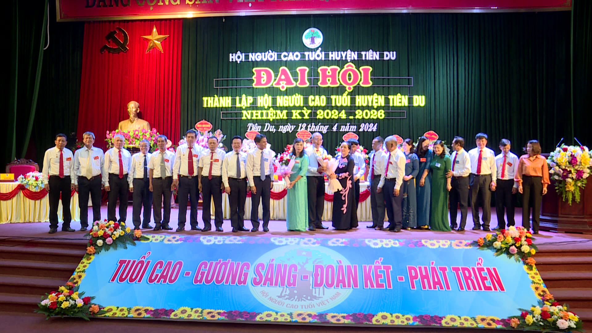 Đại hội Hội Người cao tuổi huyện Tiên Du nhiệm kỳ 2024 - 2026