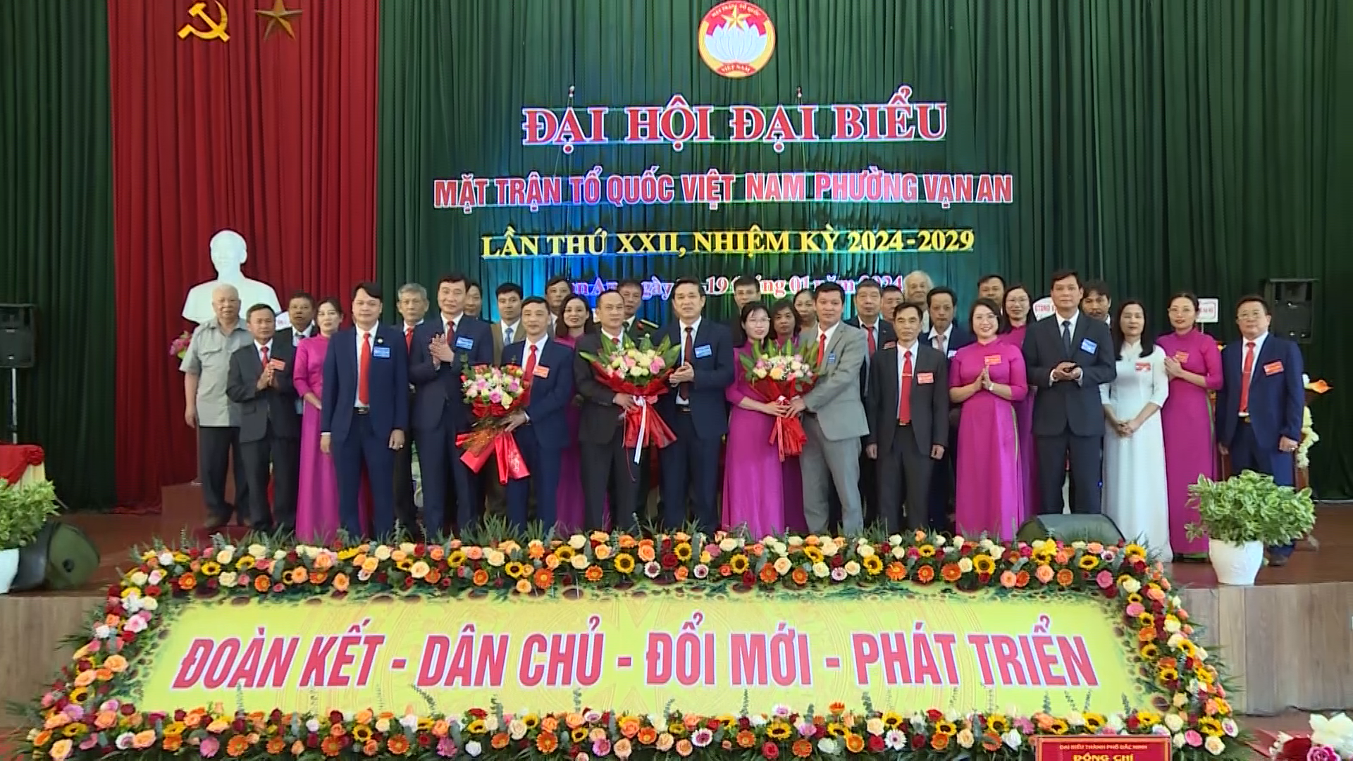 94/126 xã phường hoàn thành Đại hội MTTQ nhiệm kỳ 2024-2029