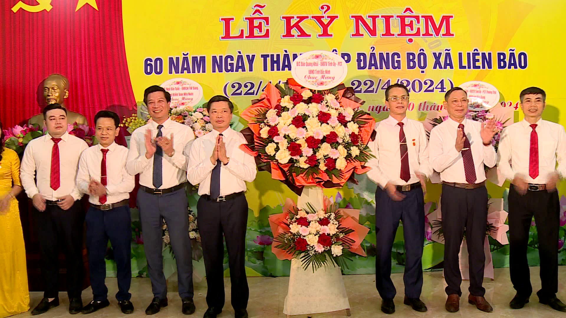 Kỷ niệm 60 năm thành lập Đảng bộ xã Liên Bão