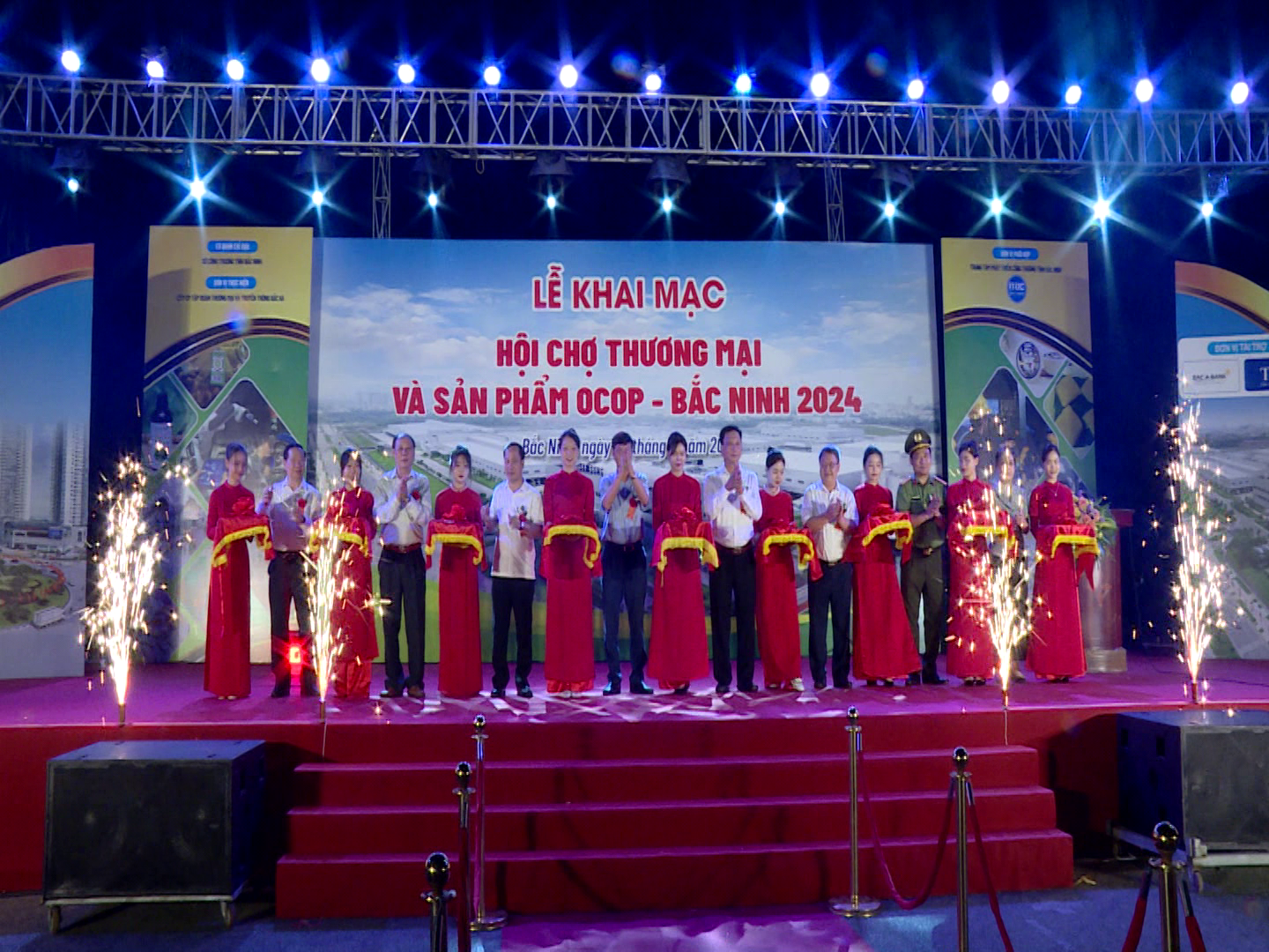 Khai mạc Hội chợ thương mại và sản phẩm OCOP – Bắc Ninh 2024