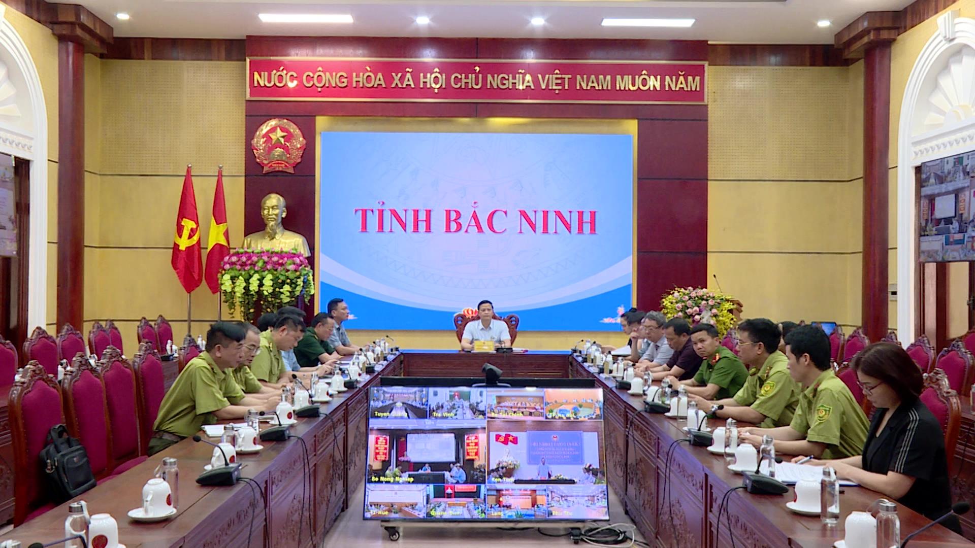 Hội nghị trực tuyến về công tác quản lý bảo vệ rừng và PCCC rừng