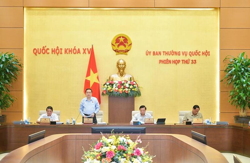 Ủy ban Thường vụ Quốc hội khai mạc Phiên họp thứ 33