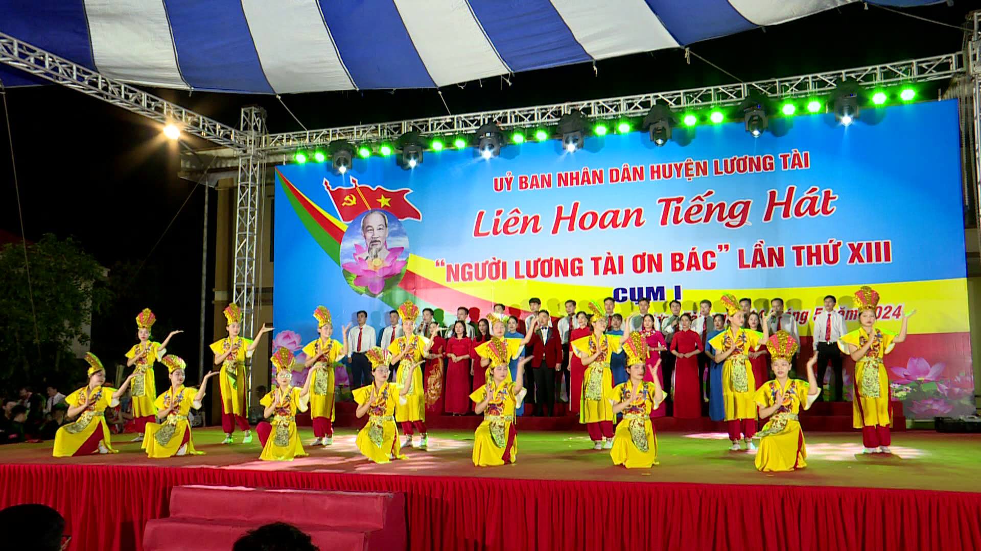 Khai mạc Liên hoan tiếng hát người Lương Tài ơn Bác lần thứ XIII năm 2024