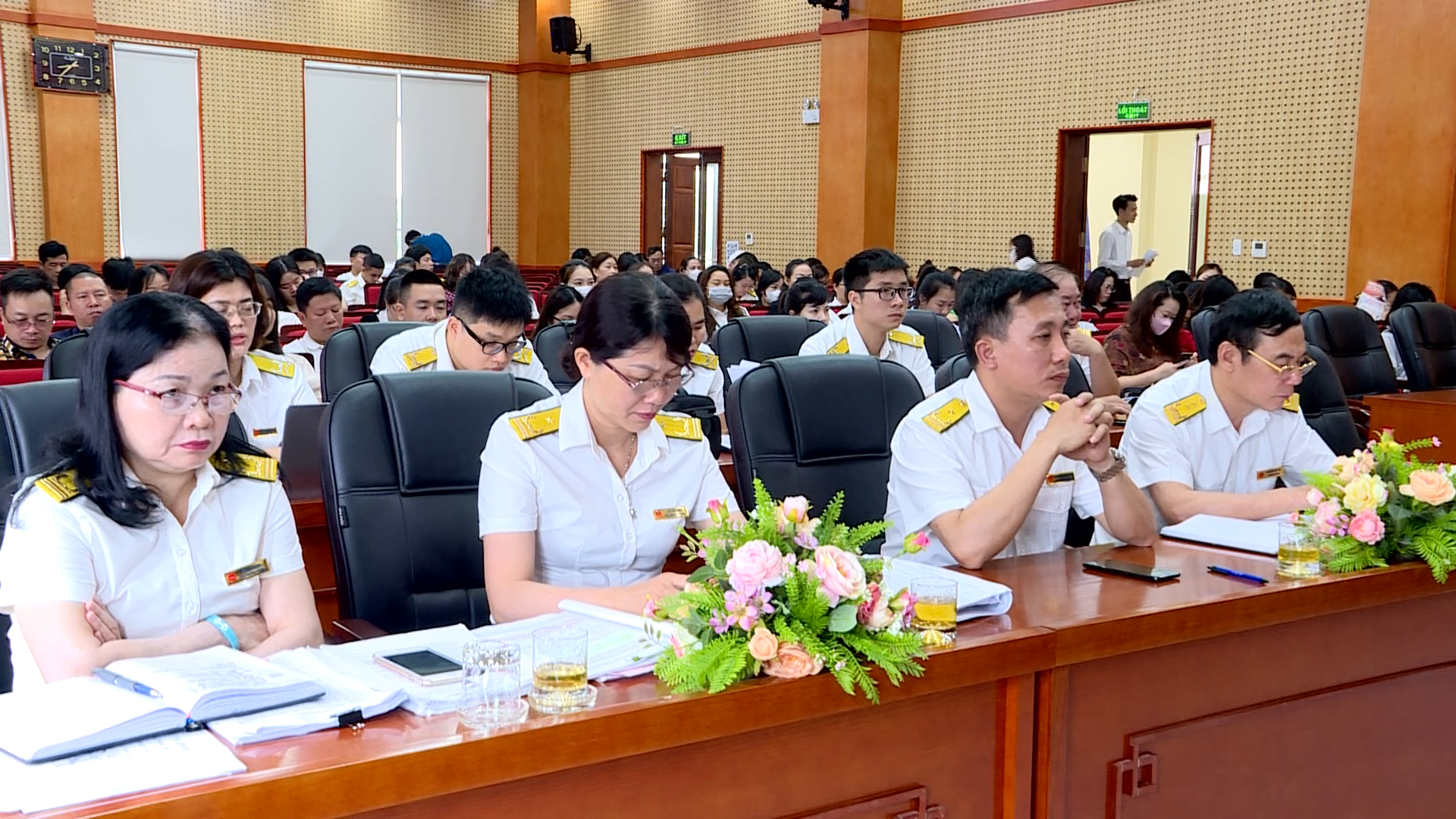 Cục Thuế tỉnh tập huấn cho hơn 300 người về khởi tạo hóa đơn điện tử từ máy tính tiền 