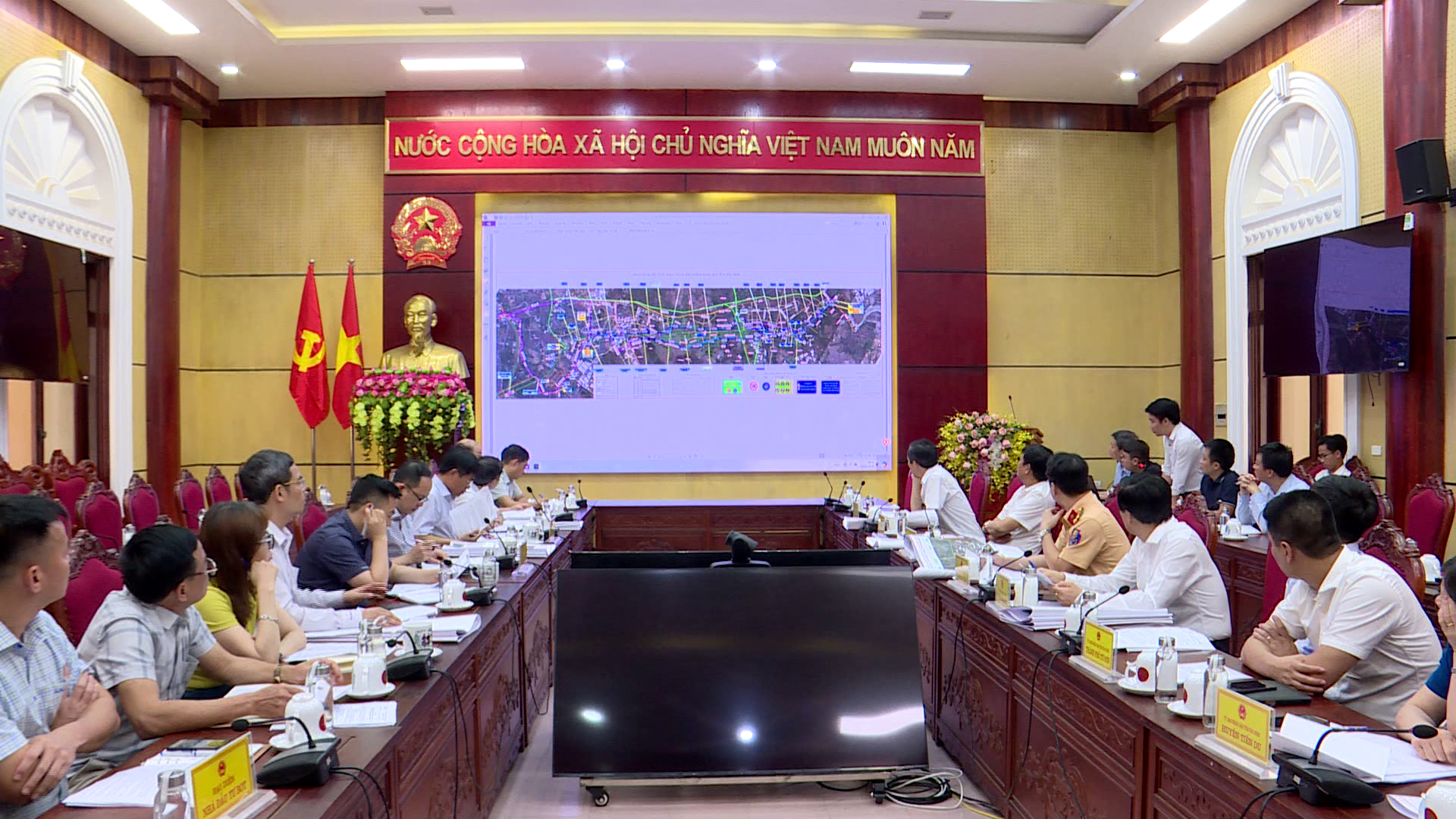 Bàn phương án tổ chức giao thông Quốc lộ 1A