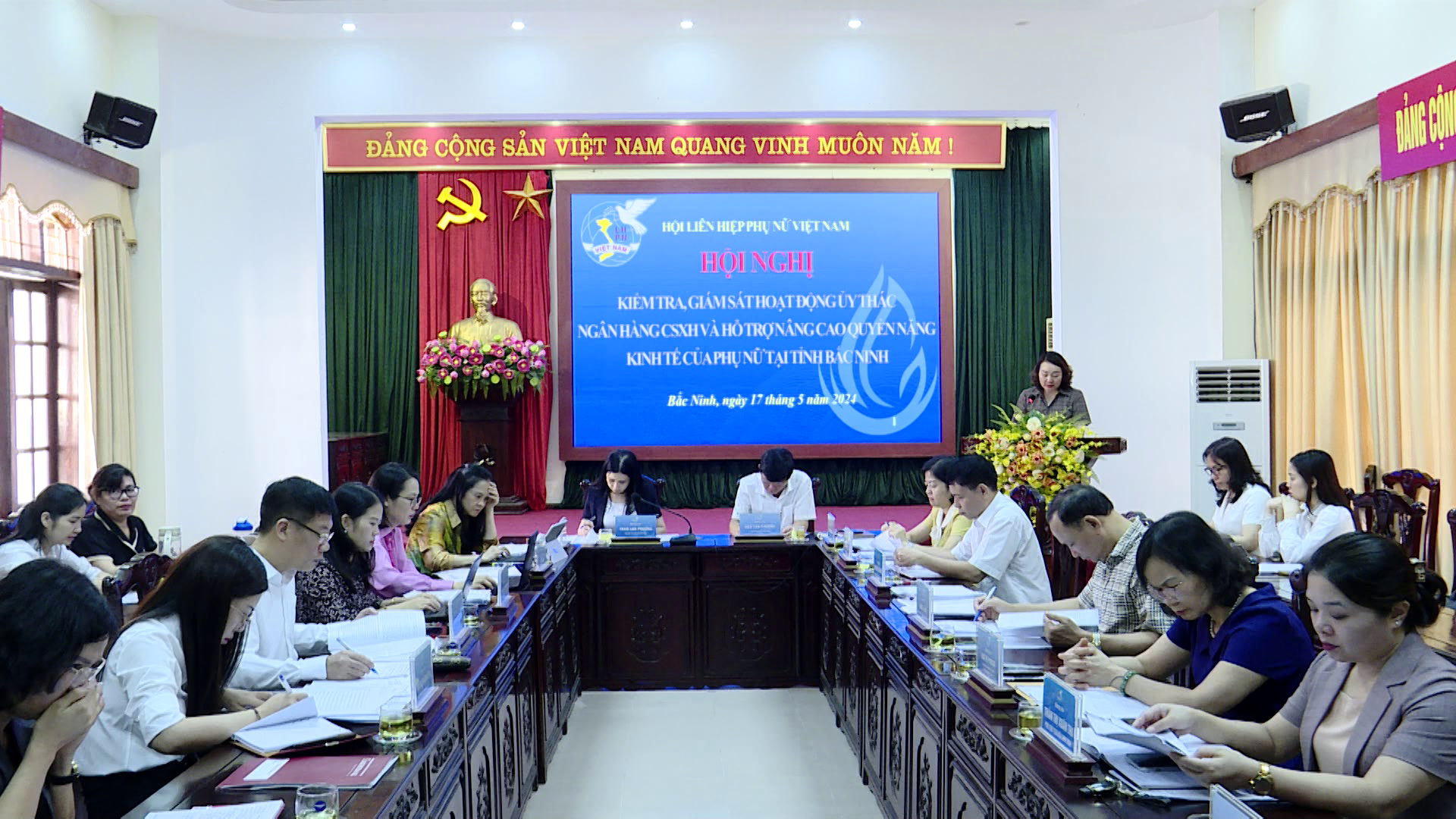 Kiểm tra, giám sát hoạt động ủy thác Ngân hàng CSXH và hỗ trợ nâng cao quyền năng kinh tế của phụ nữ tỉnh Bắc Ninh