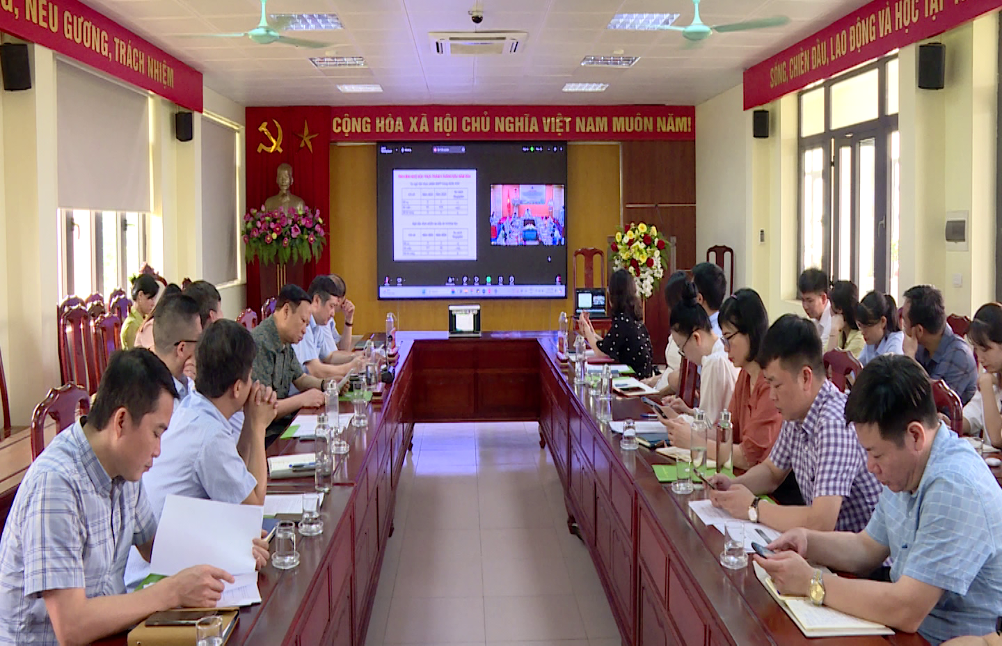 Hội nghị trực tuyến đảm bảo an toàn và phòng chống ngộ độc thực phẩm
