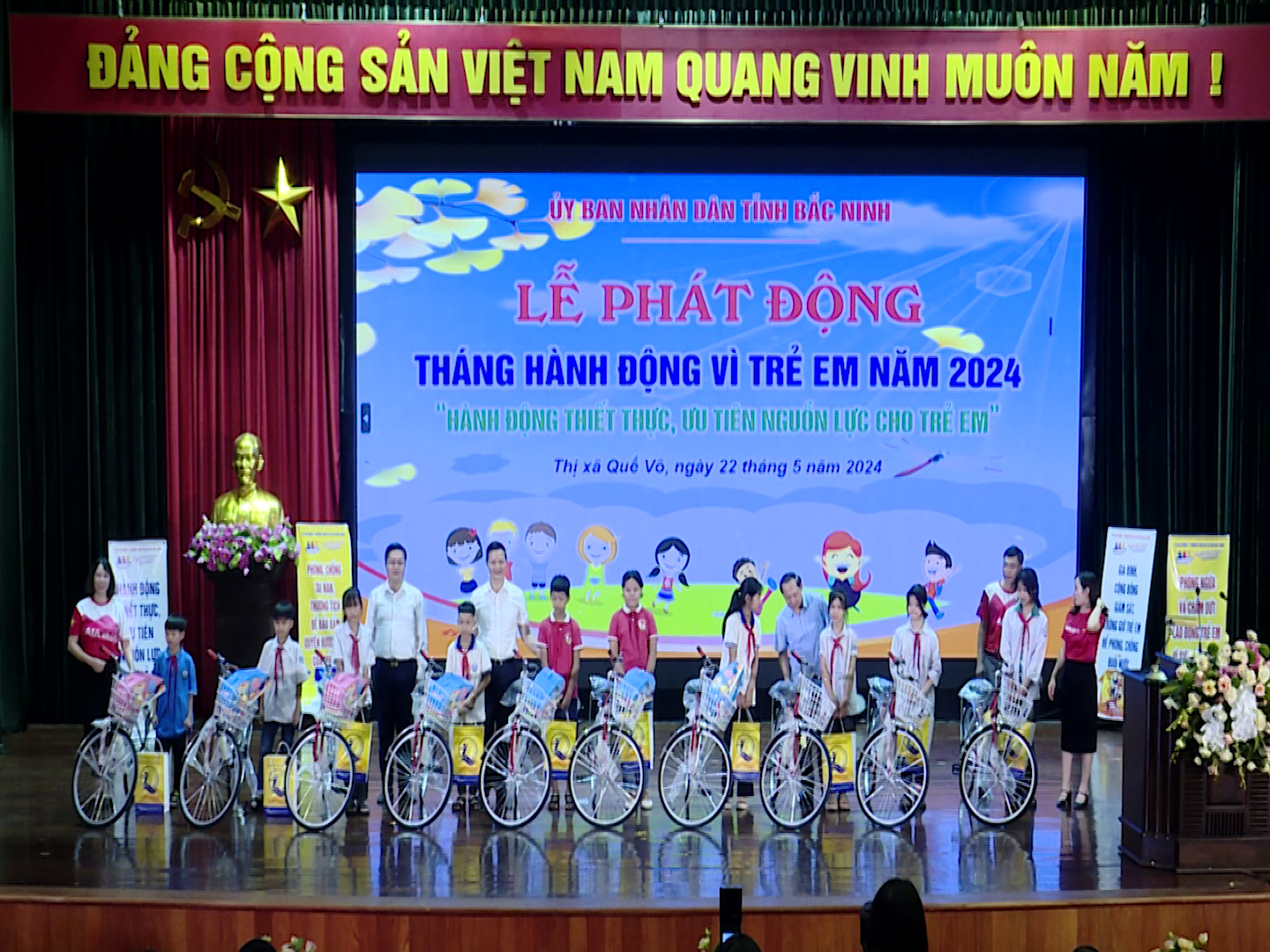 Bắc Ninh: Phát động tháng hành động vì trẻ em năm 2024