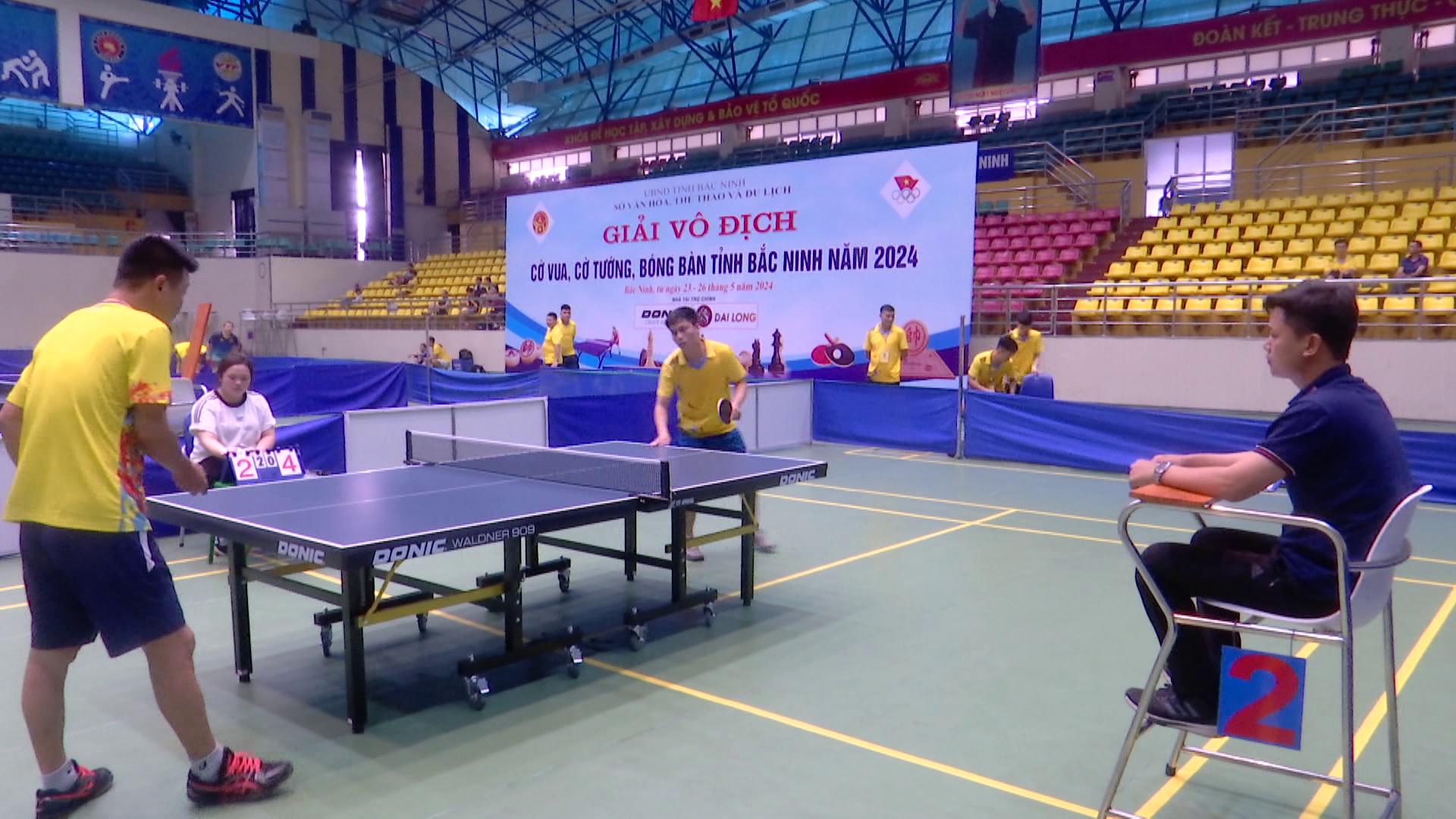 Khai mạc Giải vô địch cờ vua, cờ tướng, bóng bàn tỉnh Bắc Ninh năm 2024
