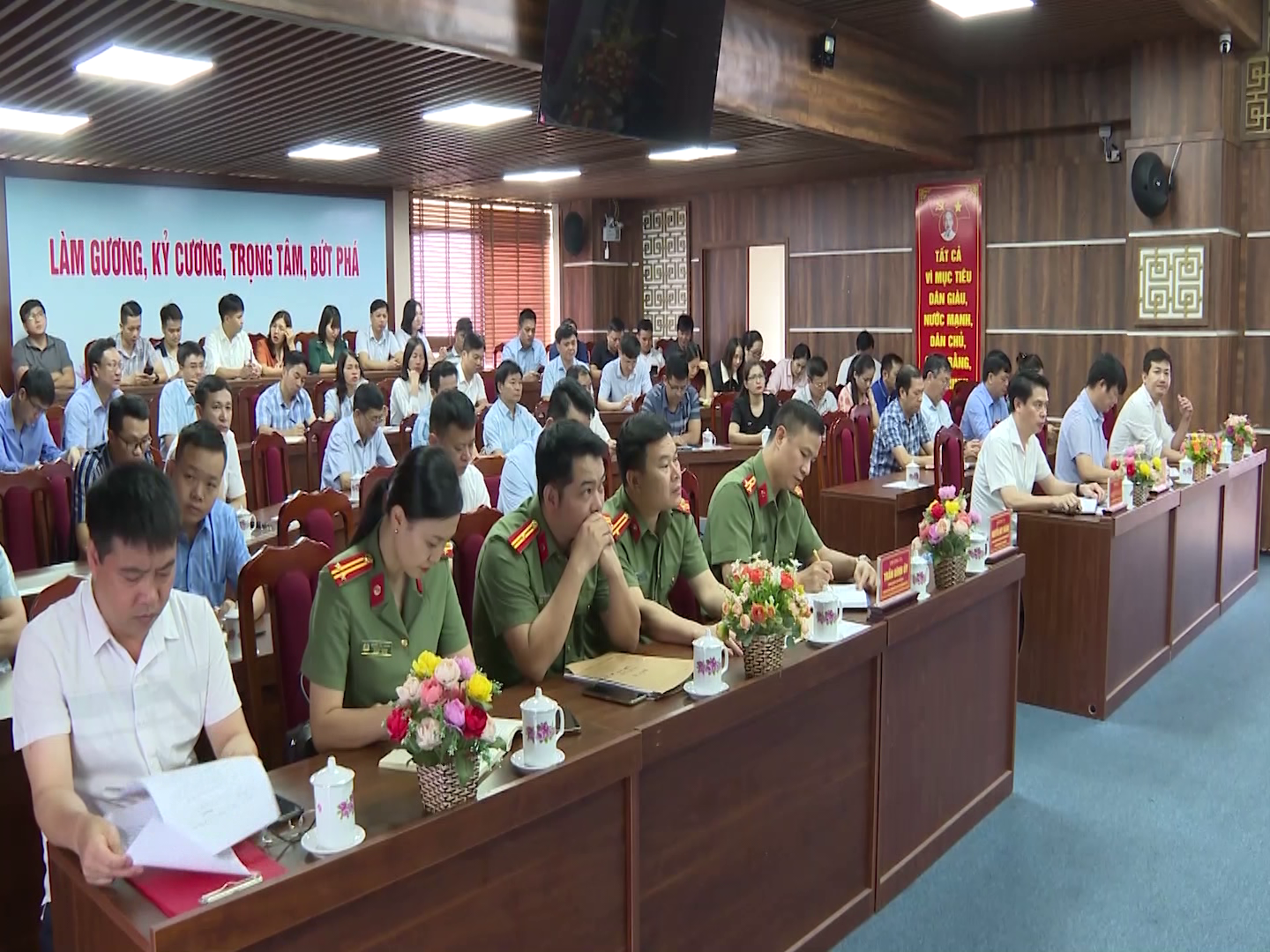 Sở Thông tin và Truyền thông tập huấn phòng chống khủng bố năm 2024