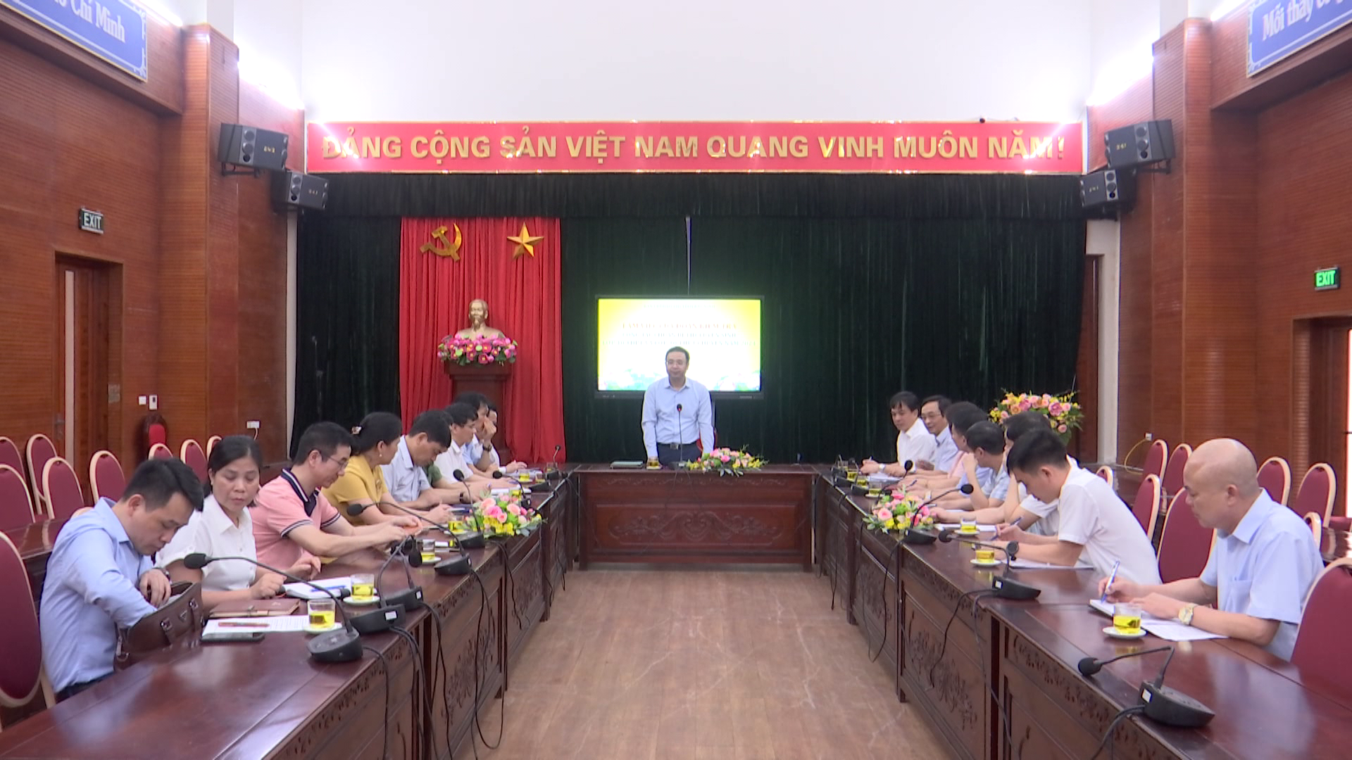 Ban Chỉ đạo thi tỉnh kiểm tra công tác chuẩn bị thi tuyển sinh vào lớp 10 THPT năm 2024