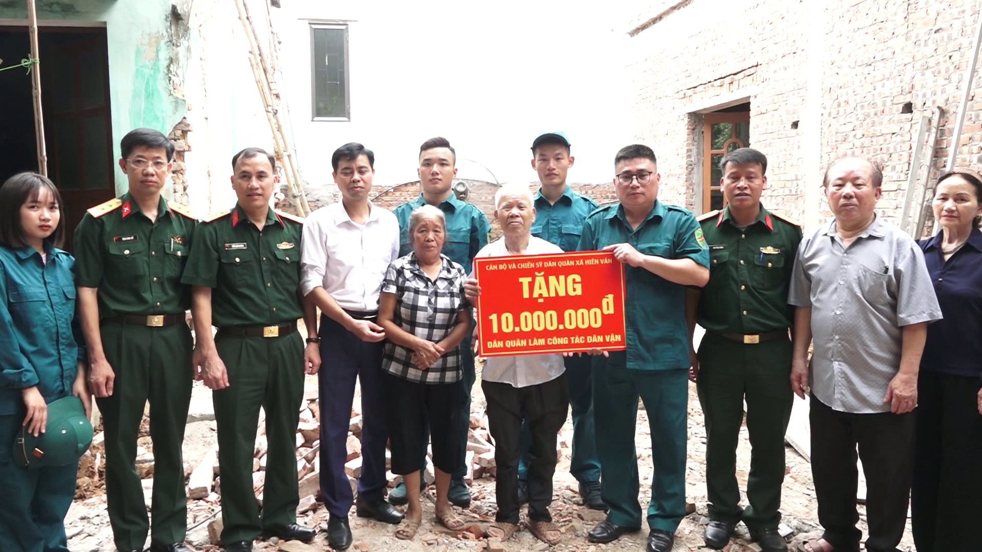 Nhiều hoạt động nghĩa tình ngày làm công tác dân vận tại Tiên Du