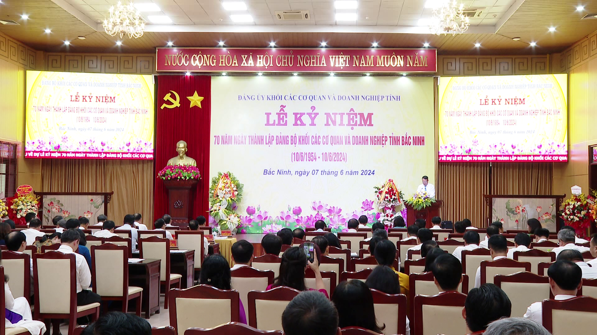  Kỷ niệm 70 năm thành lập Đảng bộ Khối các Cơ quan và Doanh nghiệp tỉnh