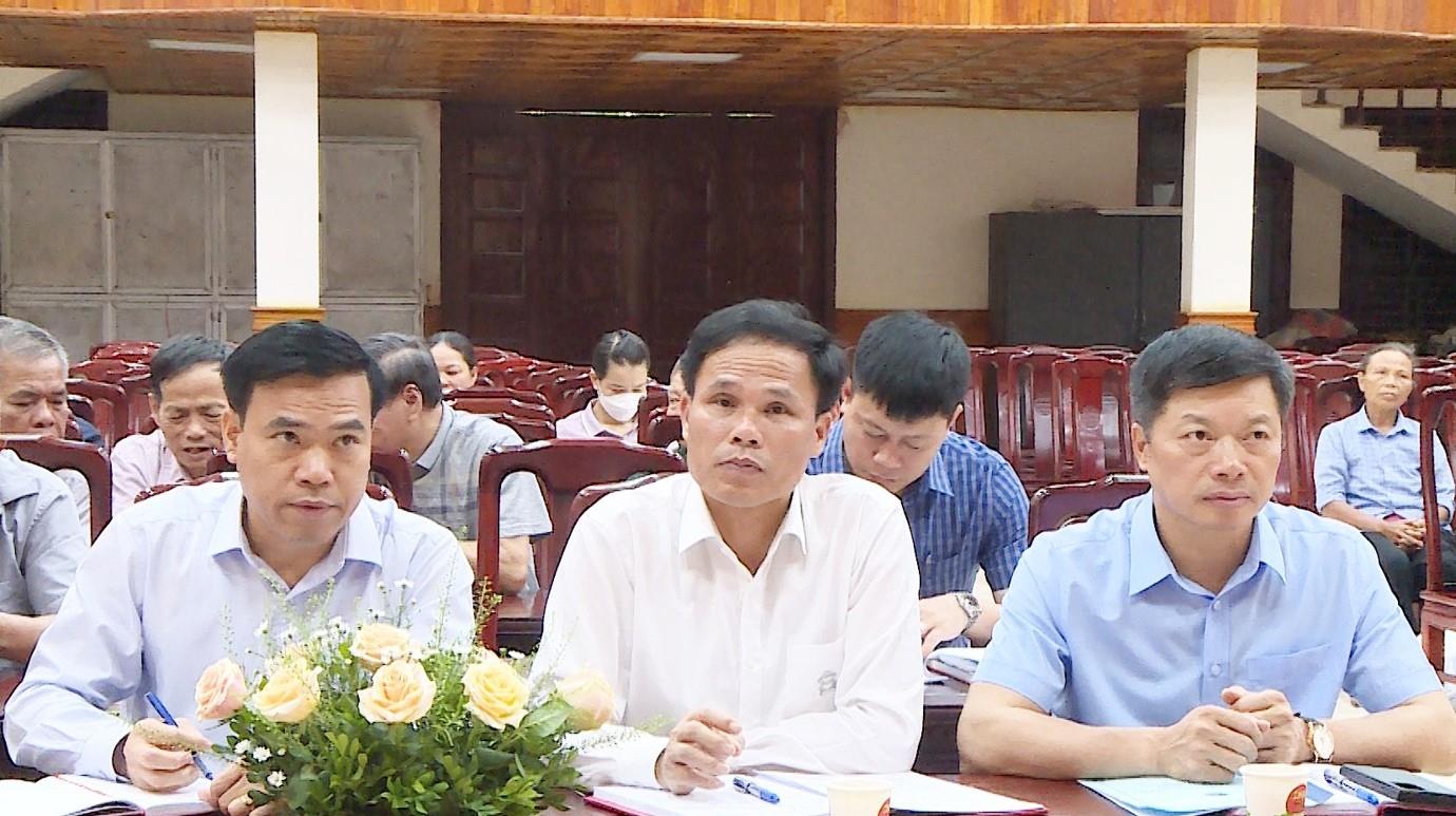 Phó Chủ tịch UBND tỉnh Đào Quang Khải tiếp xúc cử tri xã Đại Đồng