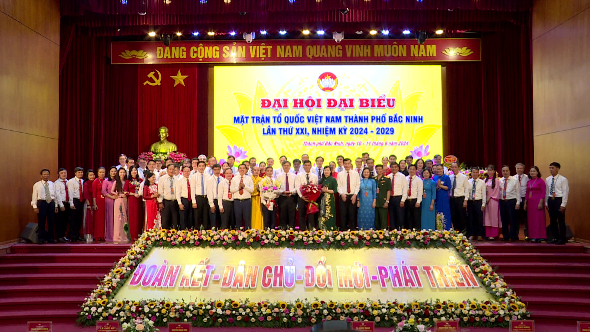 Đại hội Đại biểu Mặt trận Tổ quốc thành phố Bắc Ninh lần thứ XXI            