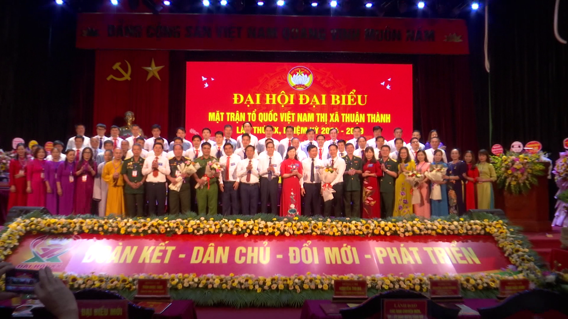 Thuận Thành tổ chức thành công Đại hội đại biểu MTTQ thị xã lần thứ XX