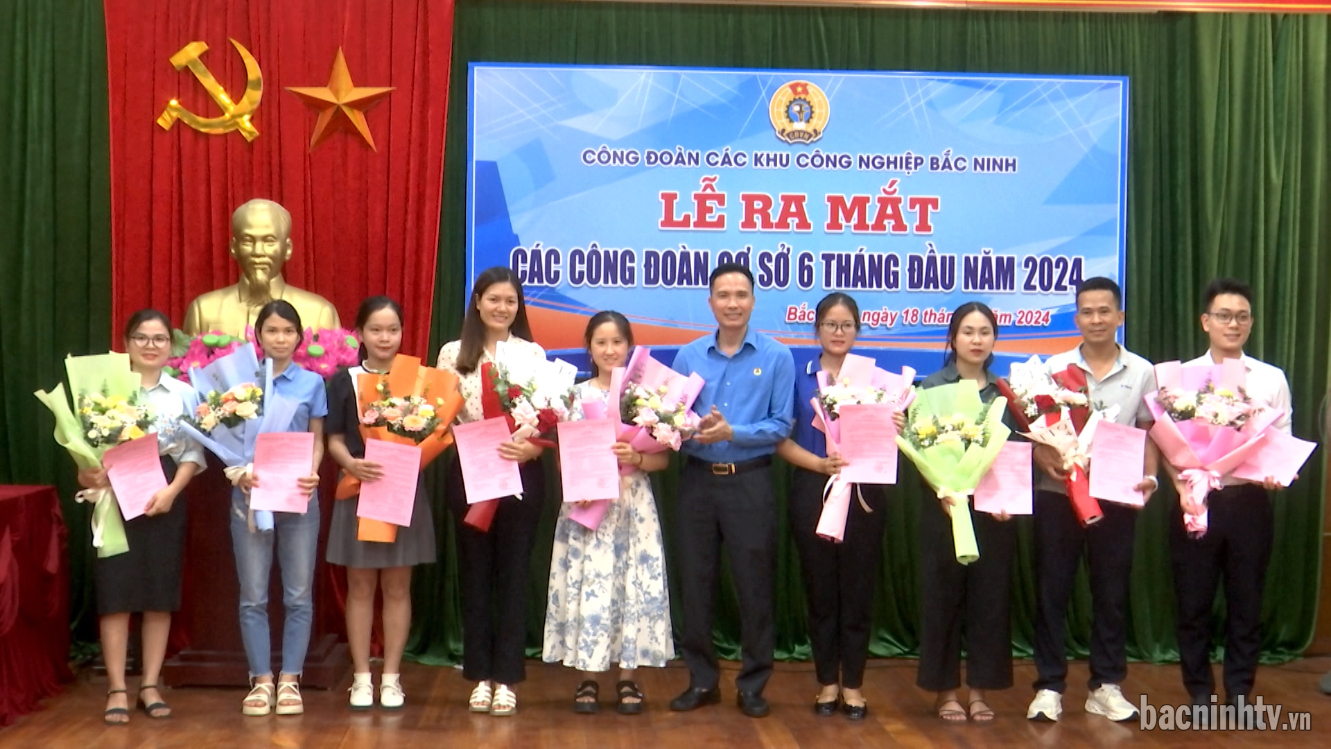 Ra mắt 27 Công đoàn cơ sở trong các Khu công nghiệp tỉnh