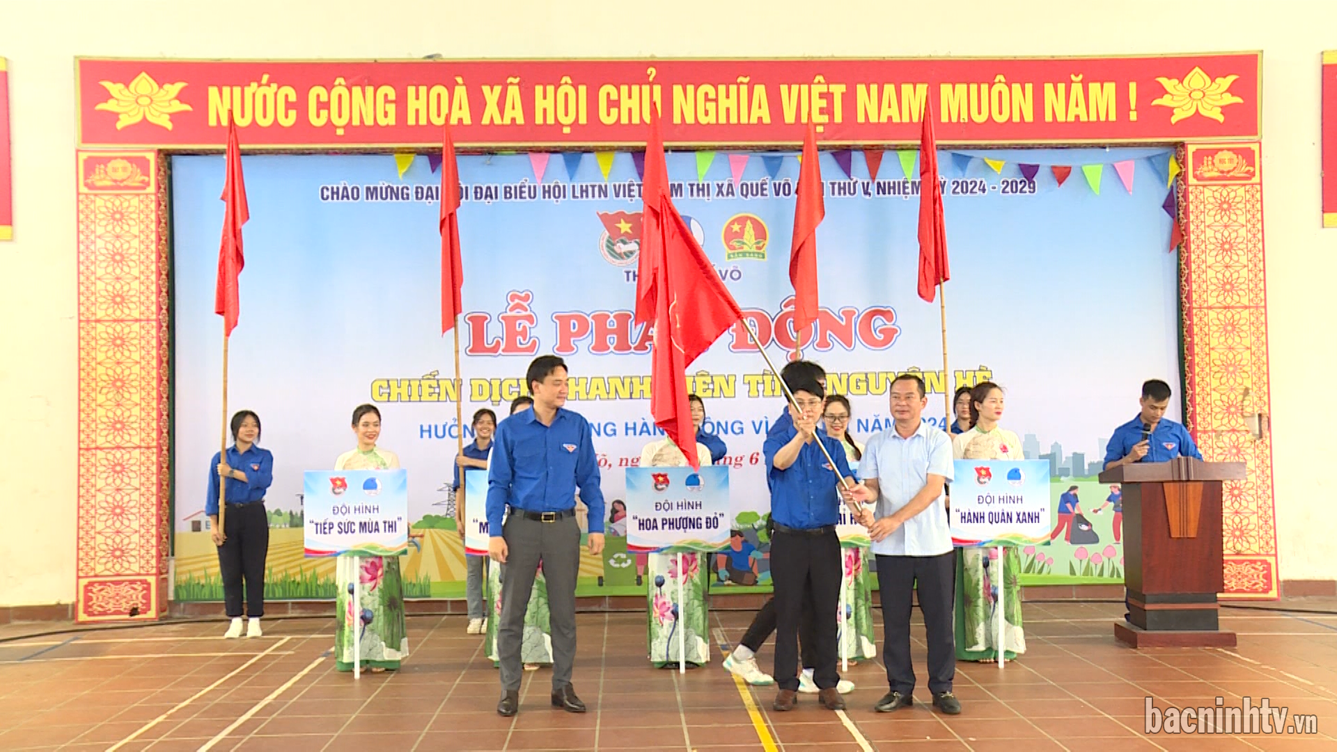 Thị xã Quế Võ phát động Chiến dịch Thanh niên tình nguyện hè