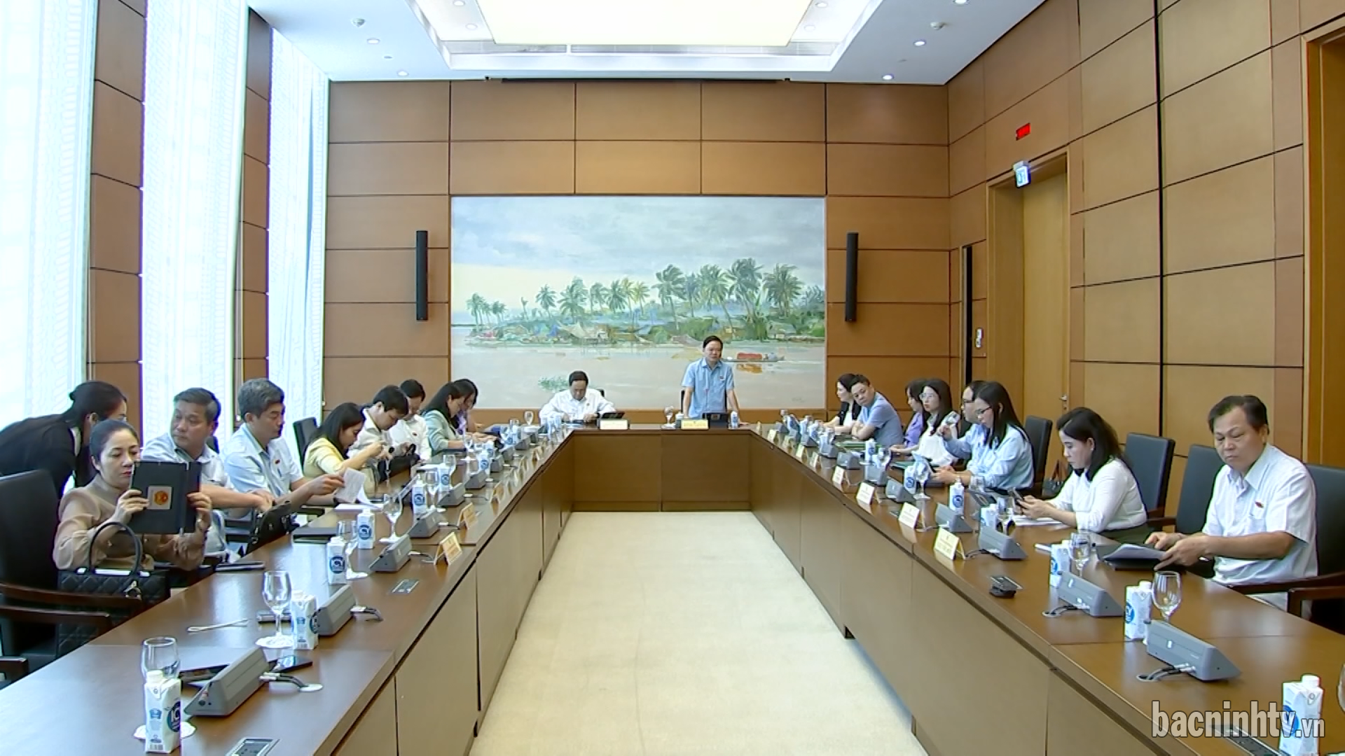Đoàn đại biểu Quốc hội tỉnh Bắc Ninh đóng góp Dự thảo Luật Phòng cháy, chữa cháy và cứu nạn cứu hộ và Luật Phòng không nhân dân