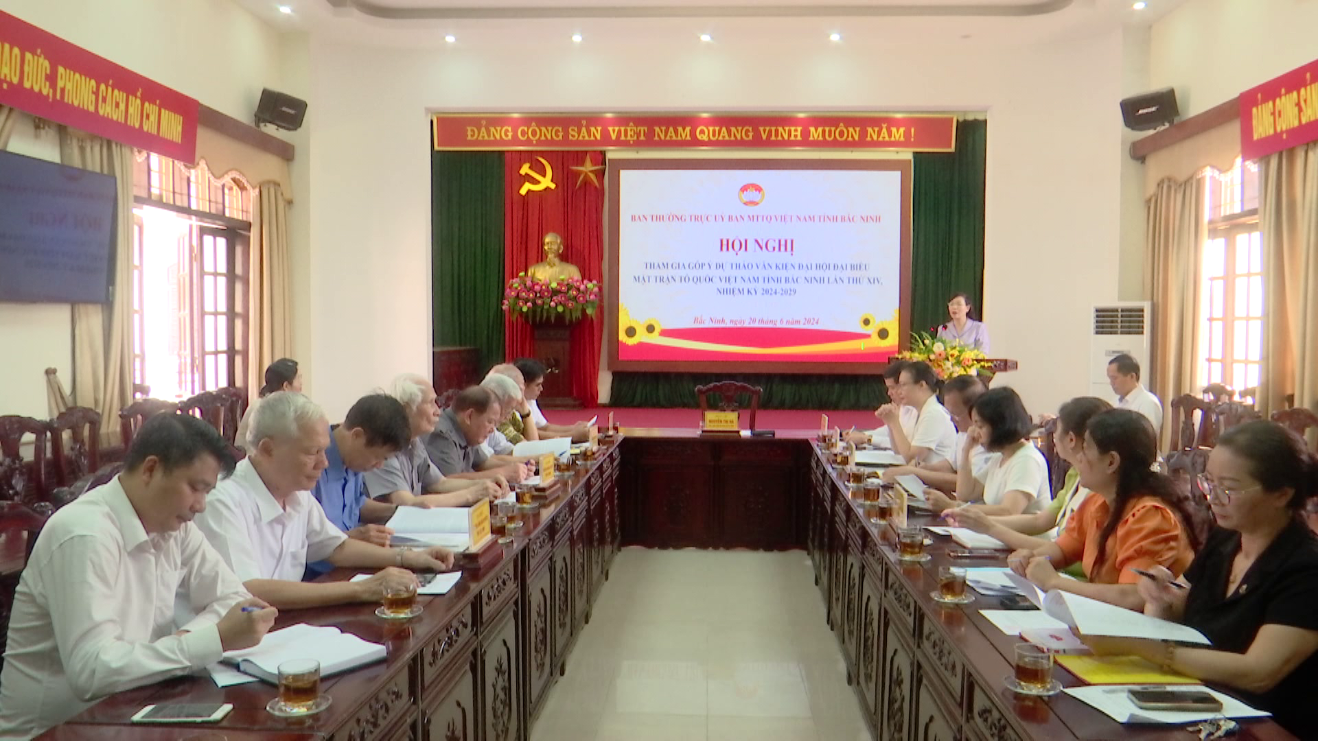 Góp ý Dự thảo Văn kiện Đại hội đại biểu MTTQ tỉnh lần thứ XIV
