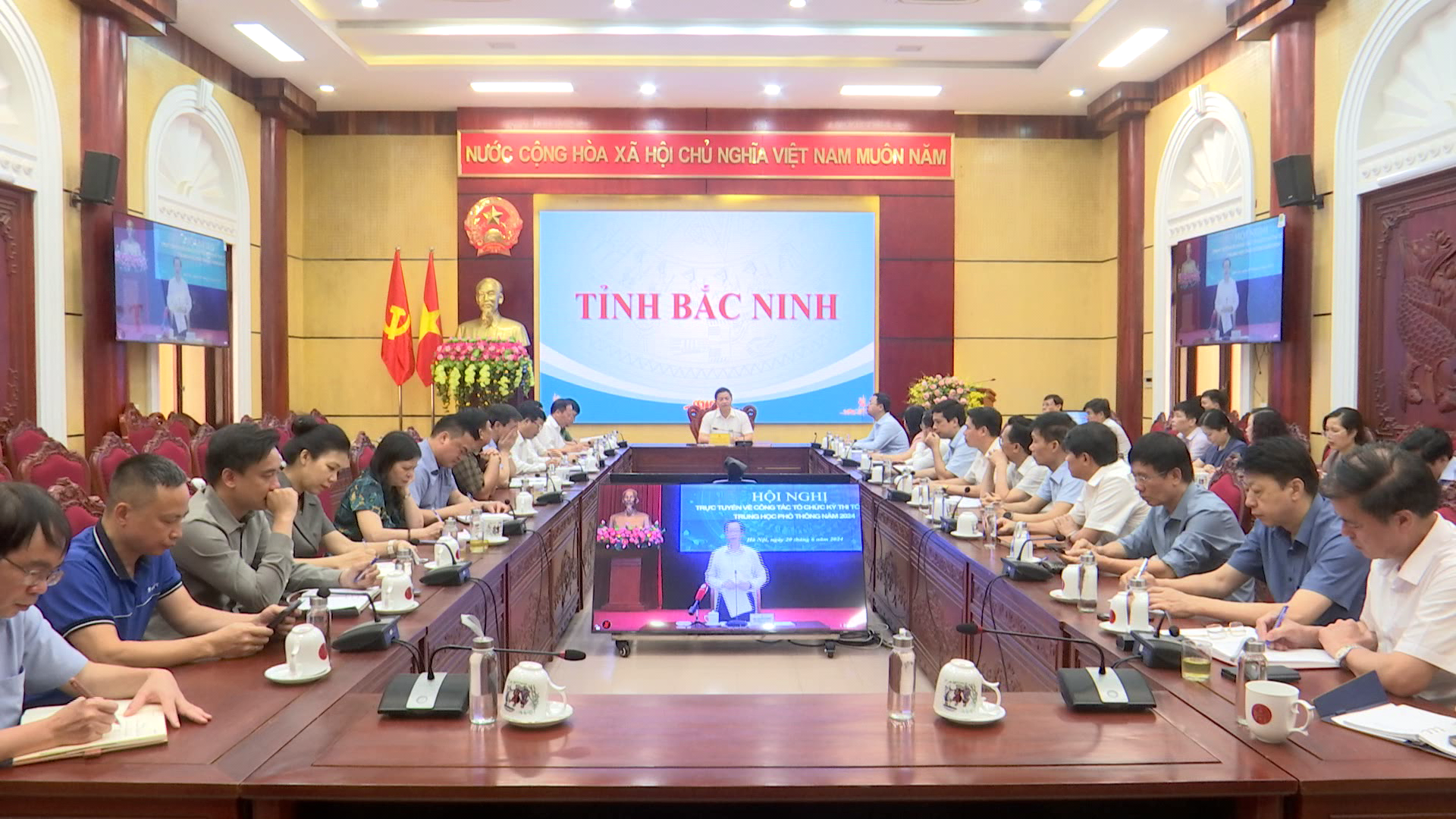 Trực tuyến toàn quốc triển khai kỳ thi tốt nghiệp THPT 2024