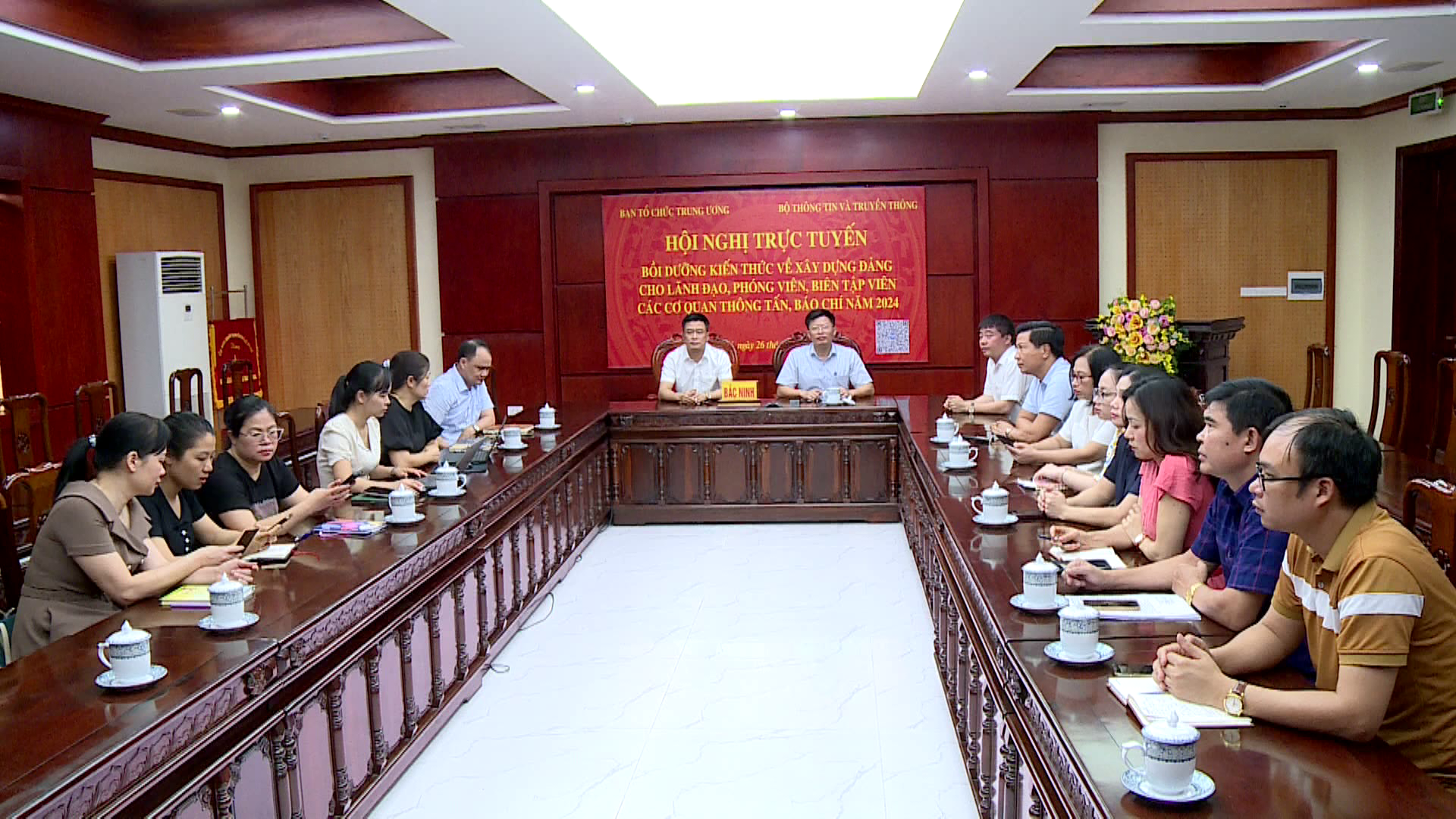 Bồi dưỡng kiến thức về xây dựng Đảng cho các cơ quan, thông tấn báo chí 2024