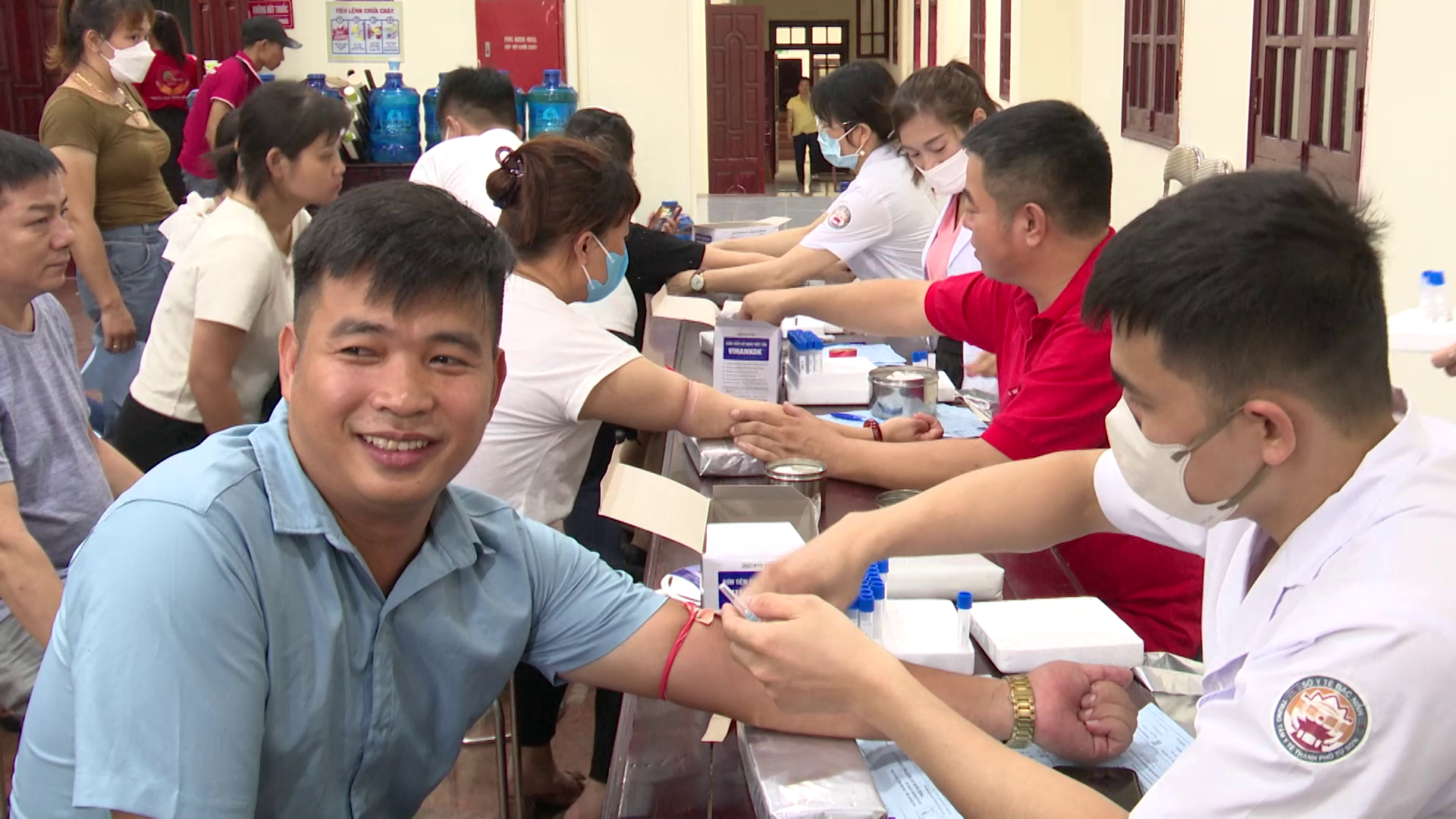 Ngày hội hiến máu tình nguyện tại thành phố Từ Sơn 