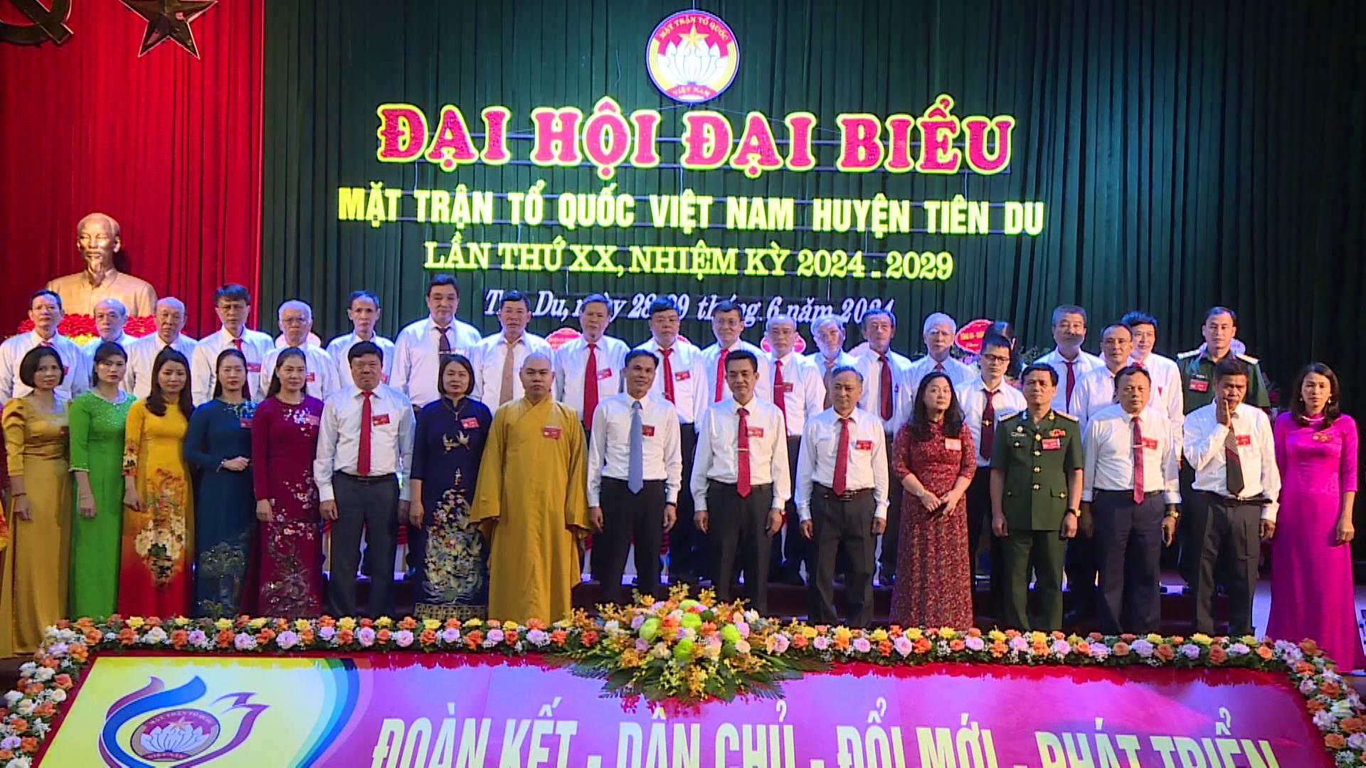 Đại hội đại biểu Mặt trận Tổ quốc huyện Tiên Du lần thứ XX