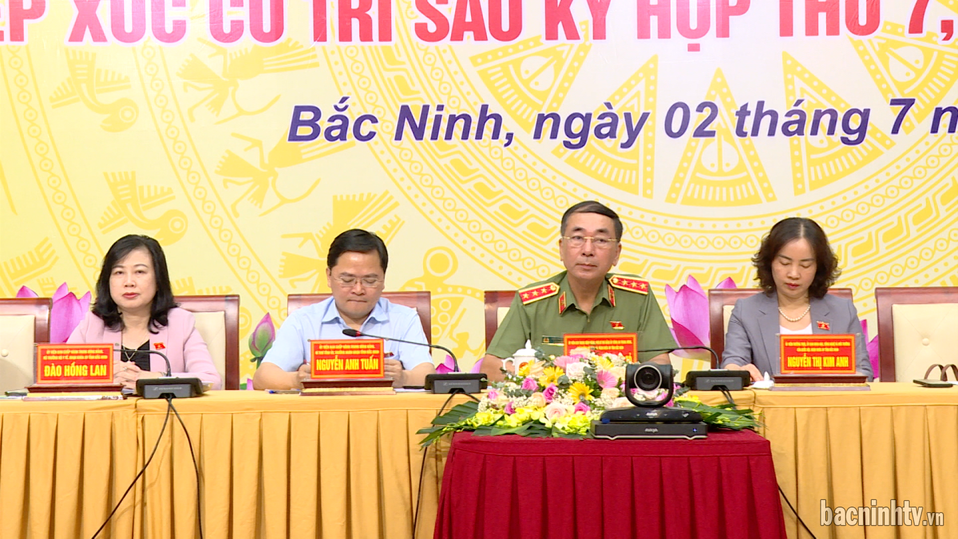 Đoàn ĐBQH tỉnh tiếp xúc cử tri sau kỳ họp thứ 7, Quốc hội khóa XV