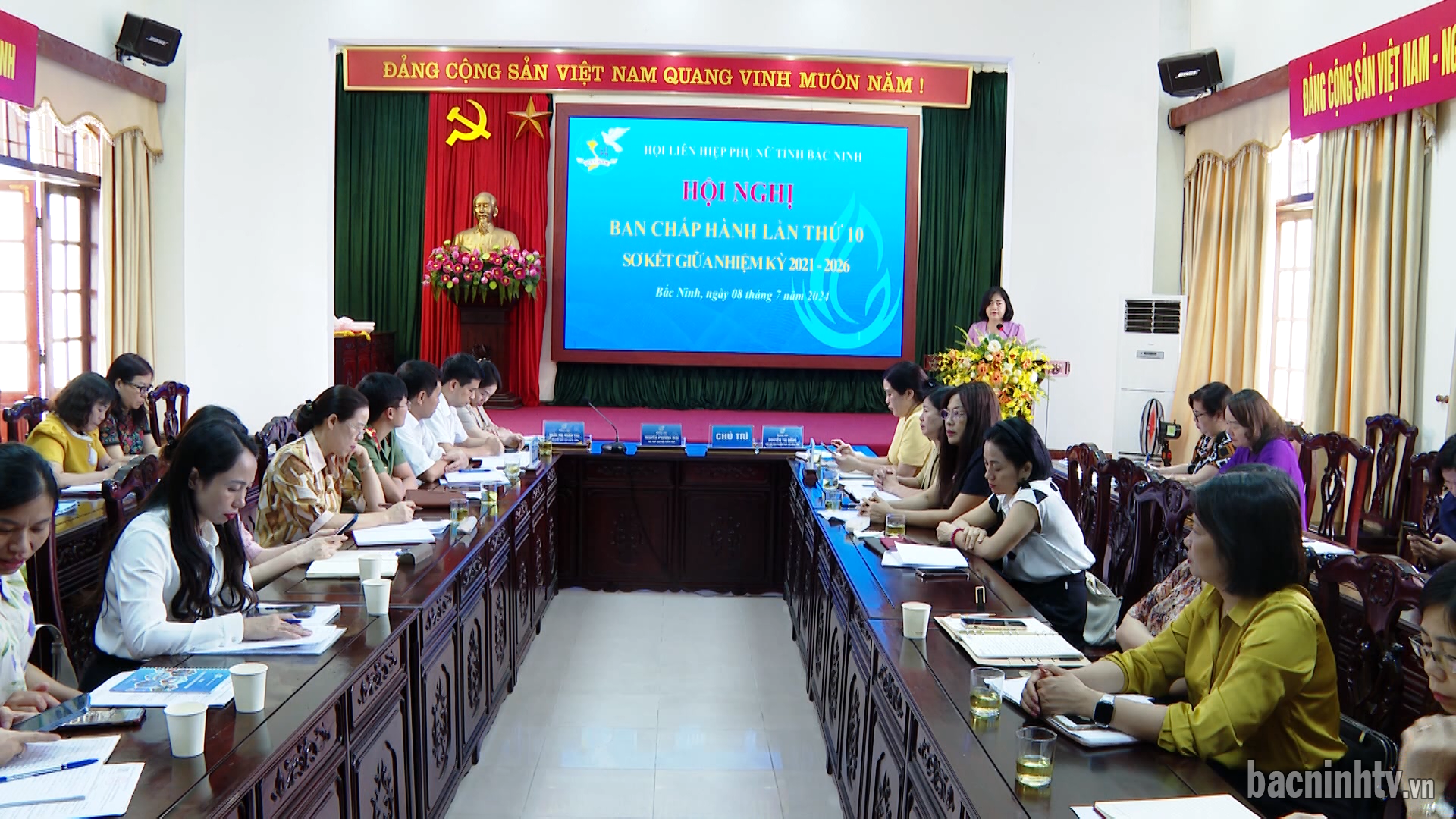 Hội nghị lần thứ 10 Ban Chấp hành Hội LHPN tỉnh khoá XVII năm 2024           
