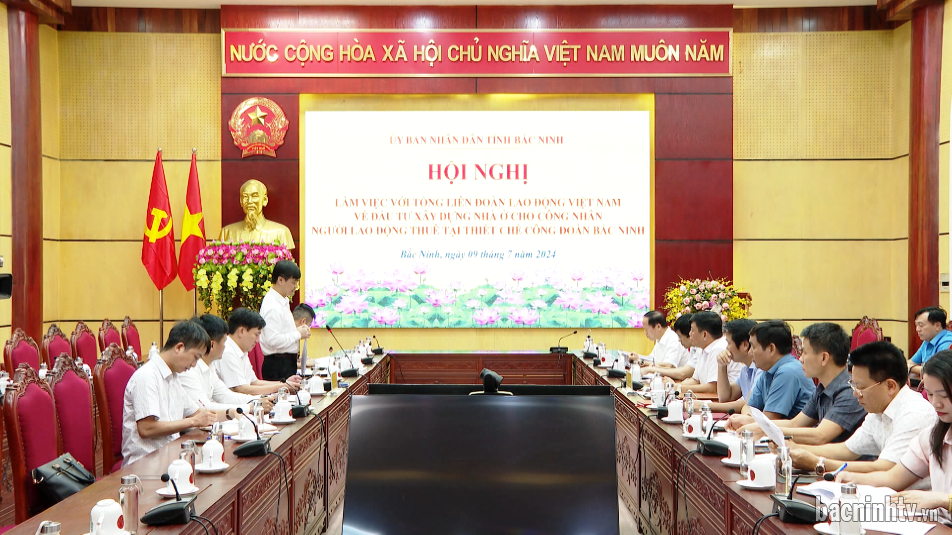 UBND tỉnh làm việc với Tổng LĐLĐ Việt Nam về công tác phối hợp trong xây dựng thiết chế Công đoàn            