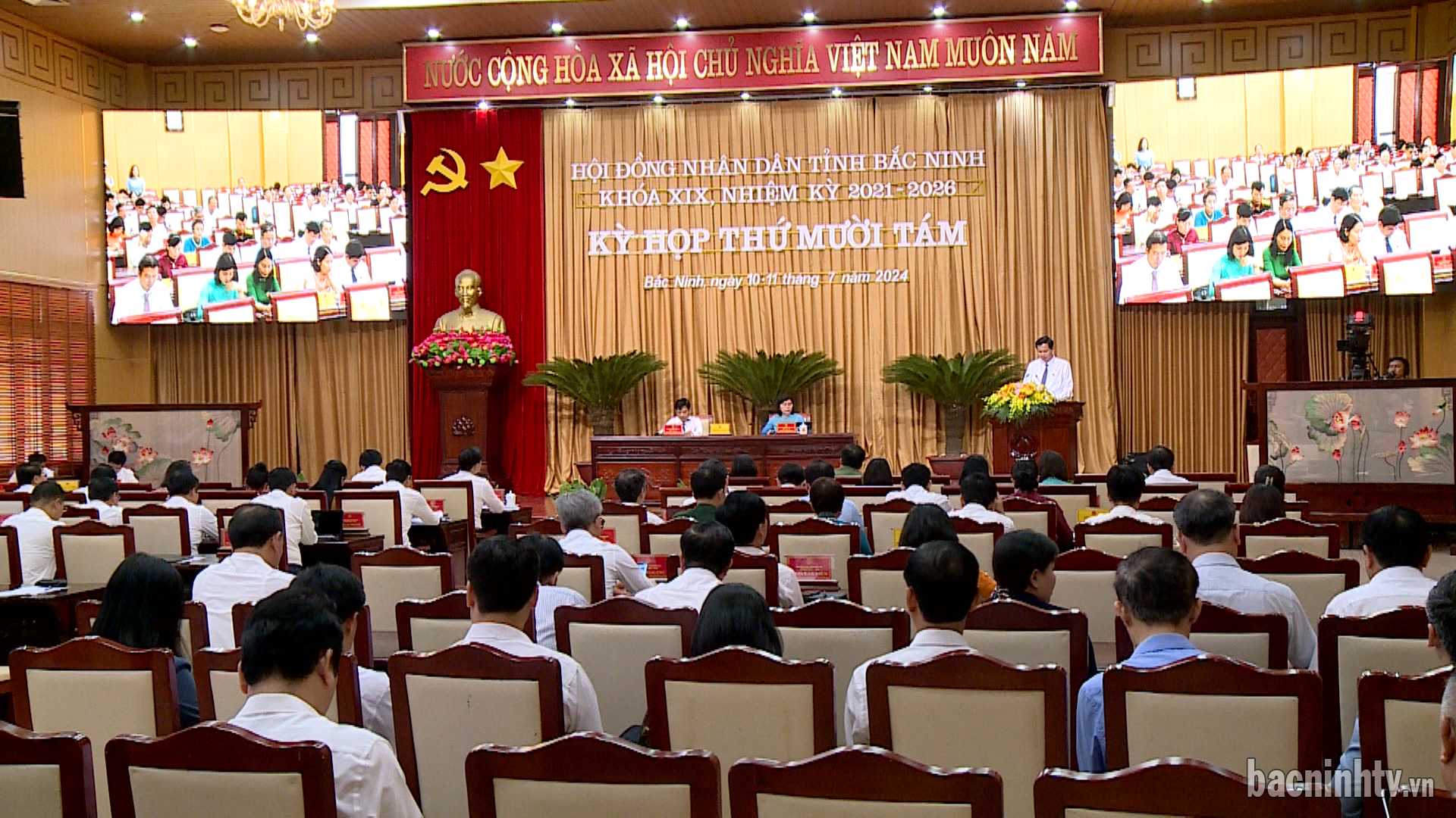 Ngày làm việc thứ Hai – Kỳ họp thứ 18, HĐND tỉnh khóa XIX