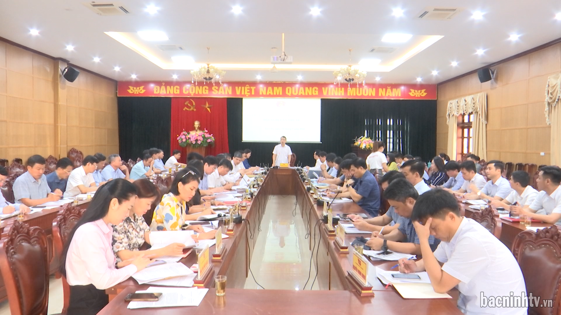 Hội nghị lần thứ 18 Ban Chấp hành Đảng bộ huyện Tiên Du khóa XVIII