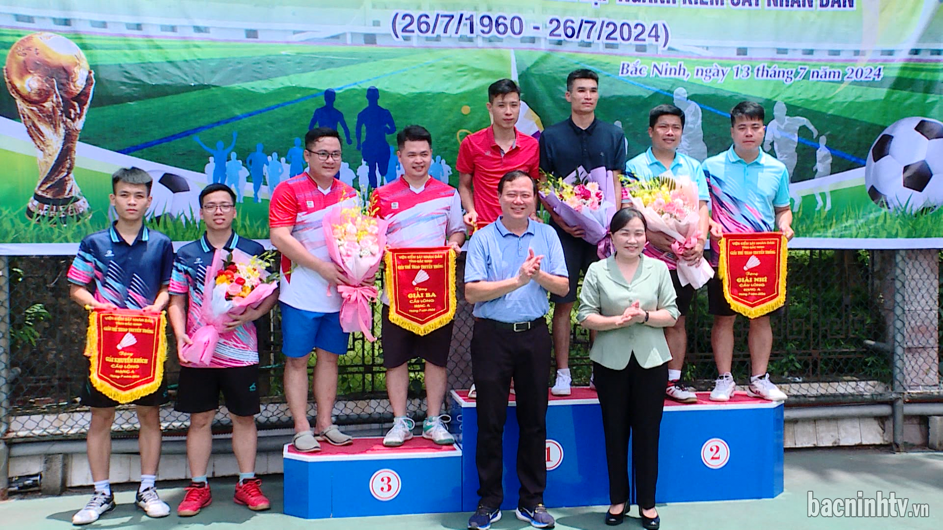 Giải thể thao chào mừng 64 năm ngày thành lập ngành Kiểm sát nhân dân