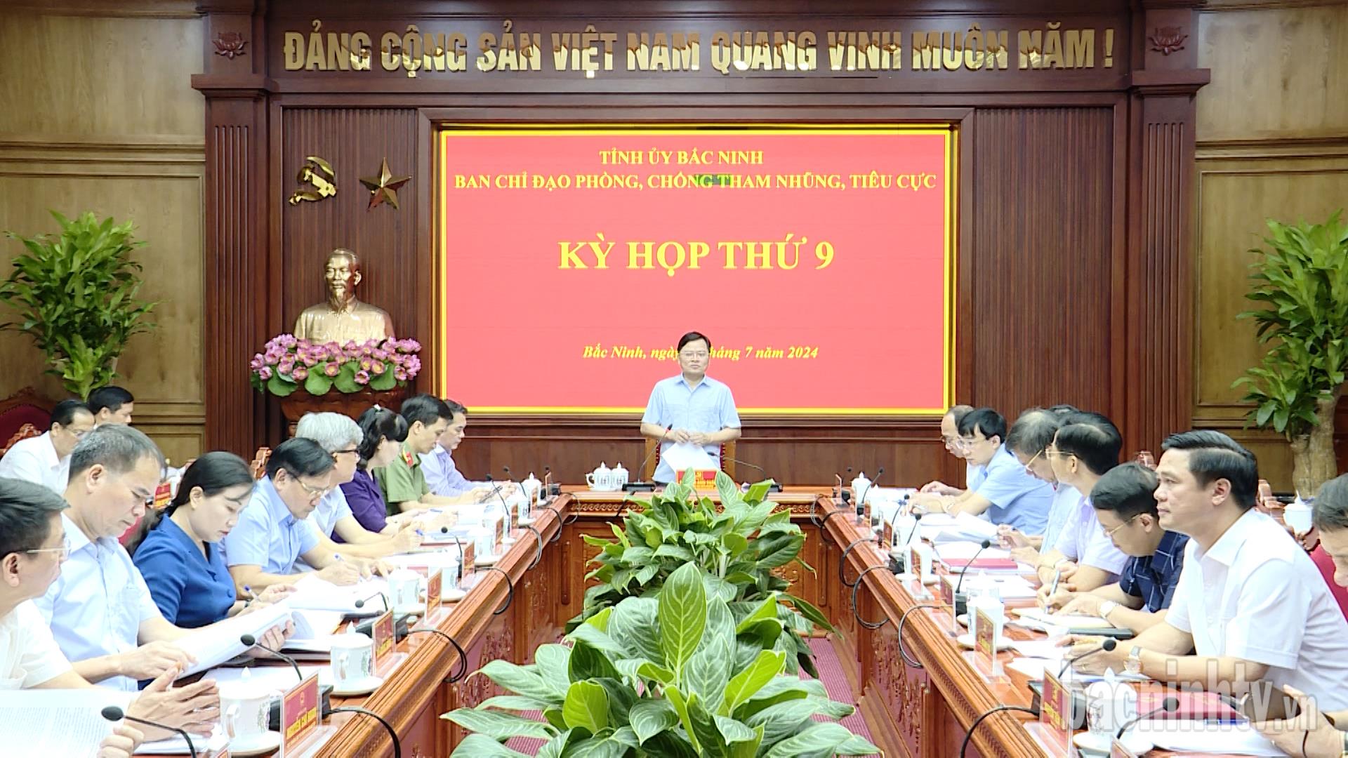 Ban chỉ đạo Phòng chống tham nhũng, tiêu cực triển khai nhiệm vụ 6 tháng cuối năm
